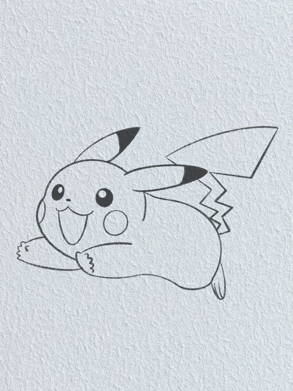 手绘一只小可爱/皮卡丘pikachu 十万伏特,就决定是你啦