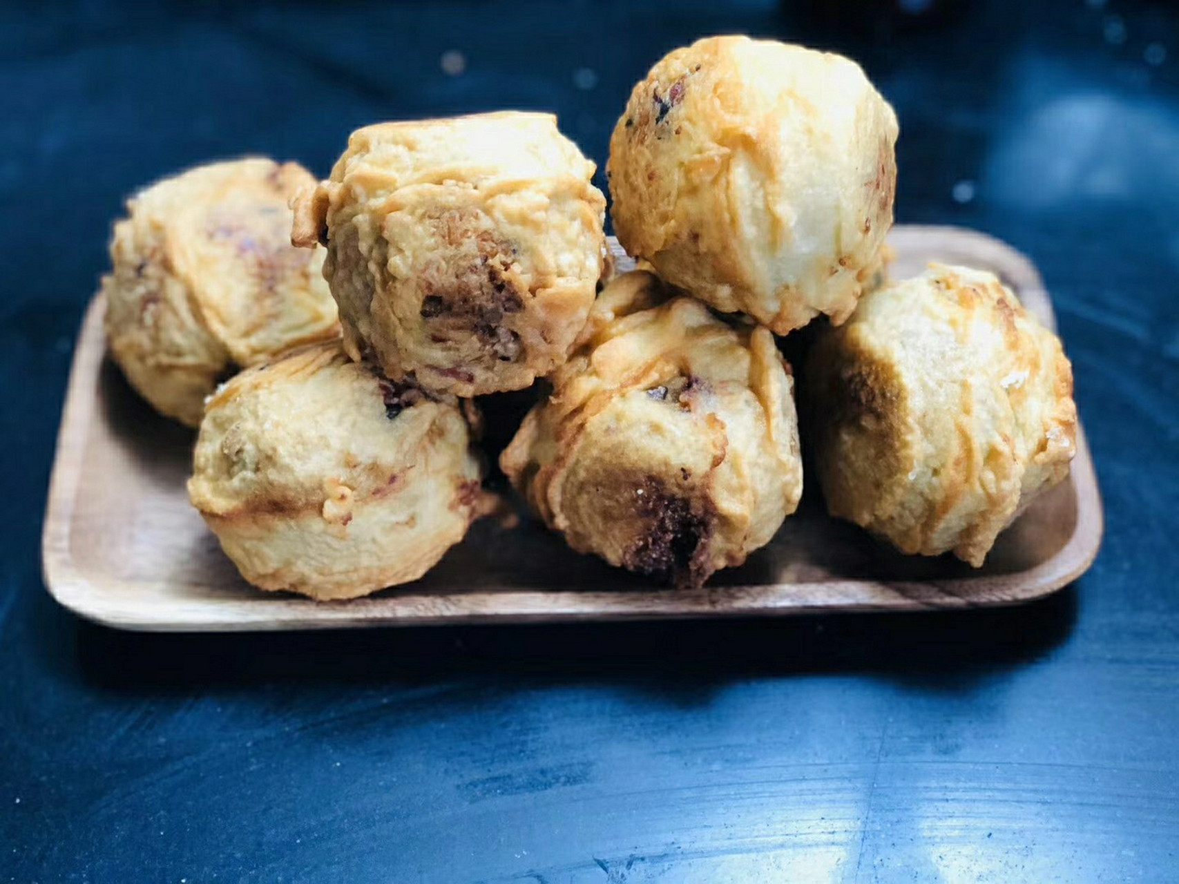 童年味道之"油坨坨" 家里的糯米吃不完,来一款童年的味道"油坨坨".