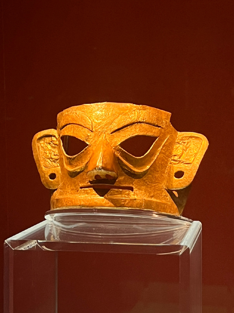 金沙遗址博物馆四大镇馆之宝99 16615黄金面罩:继三星堆发现