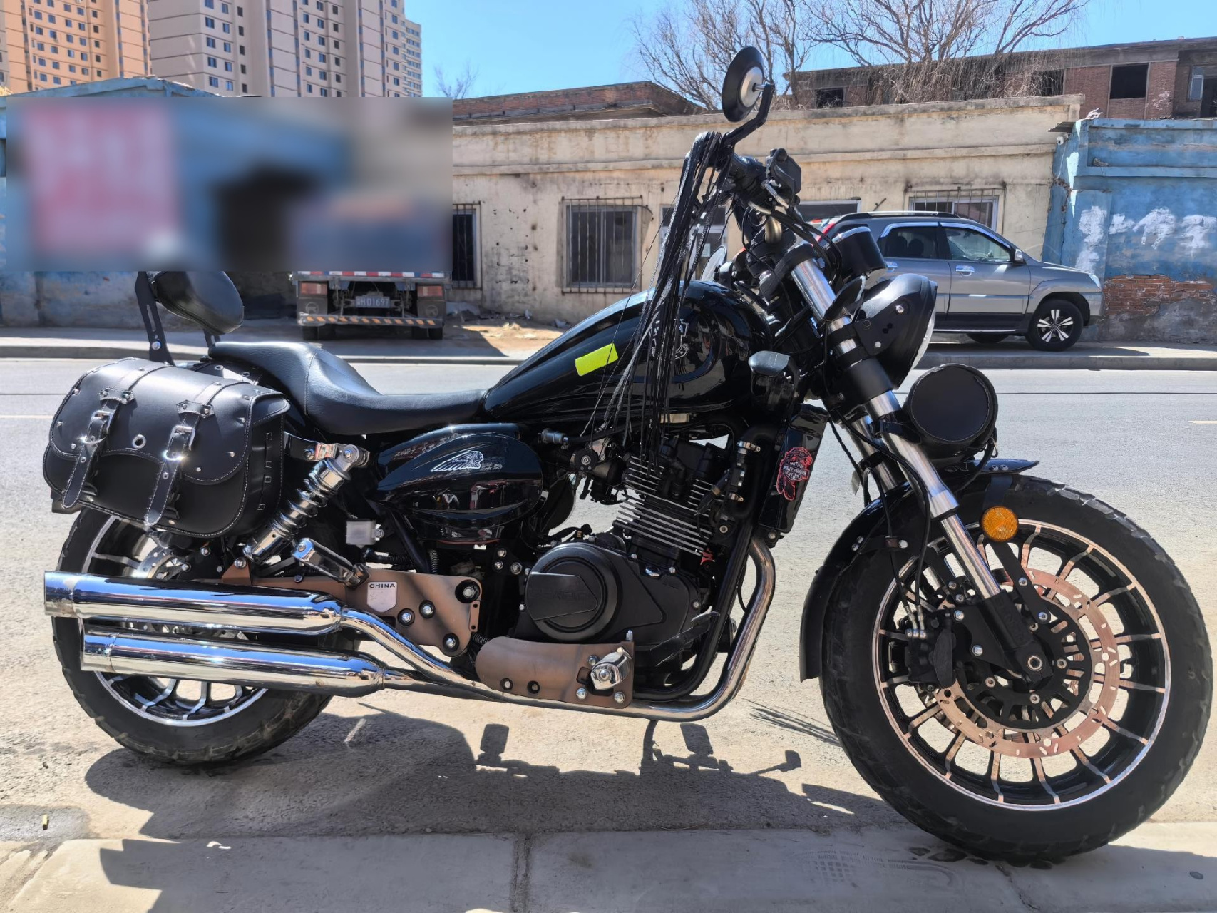 奔达原驰兽400.改装件多多.17年车.手续齐全,随时过户