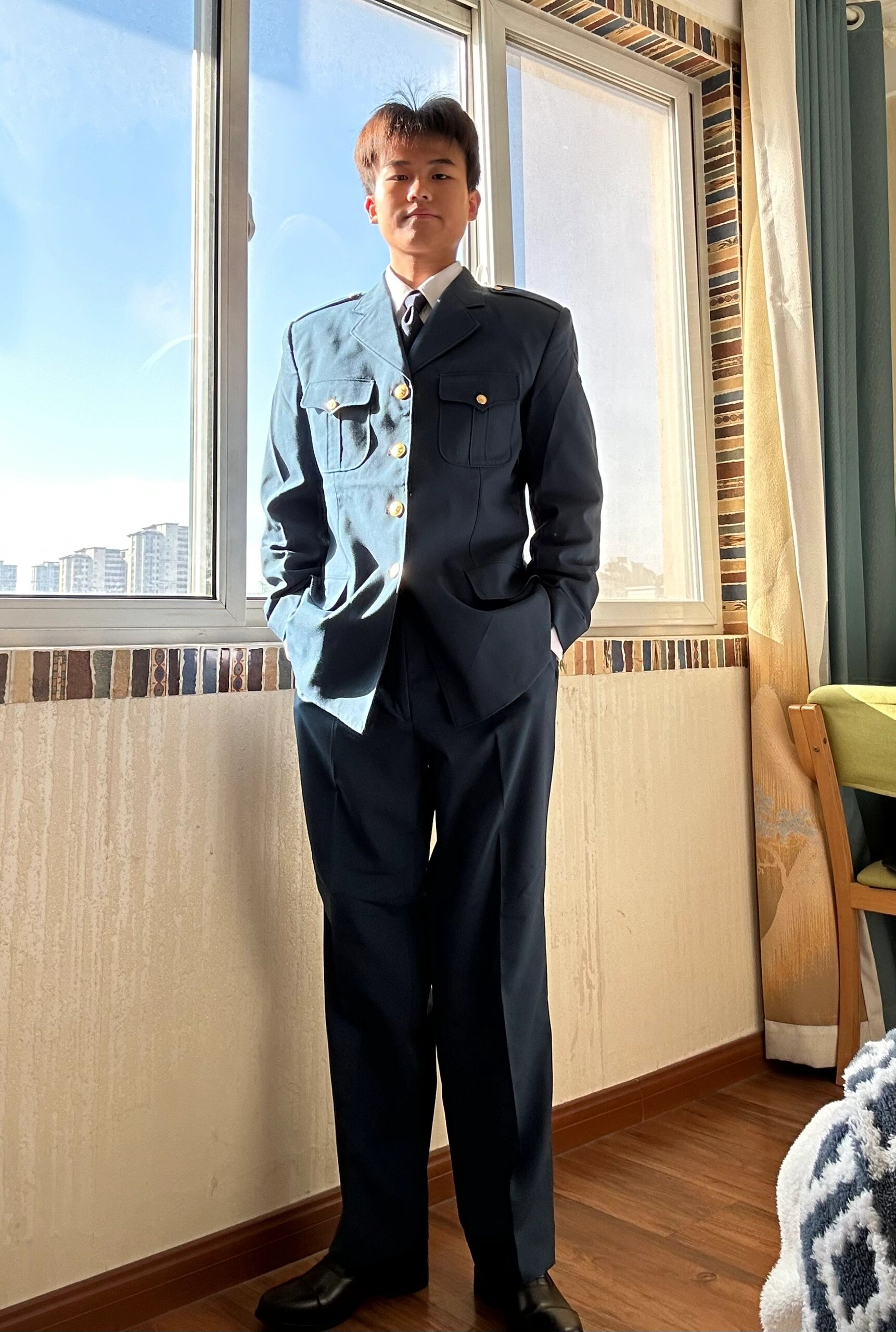 05式空军常服 2005年冬