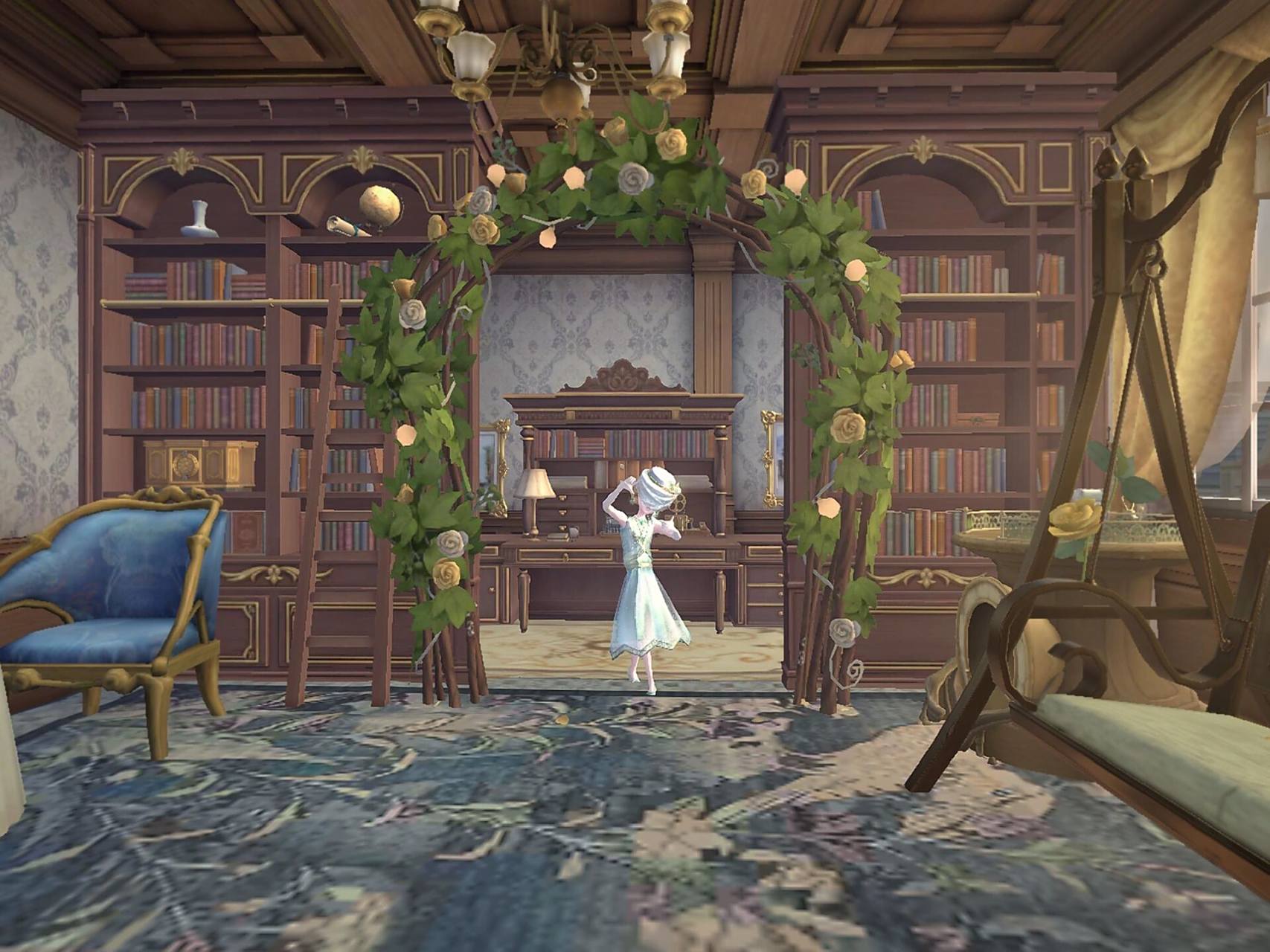 「第五人格归宿」78古风小阁楼78 送的归宿装修一下真的好看 三张