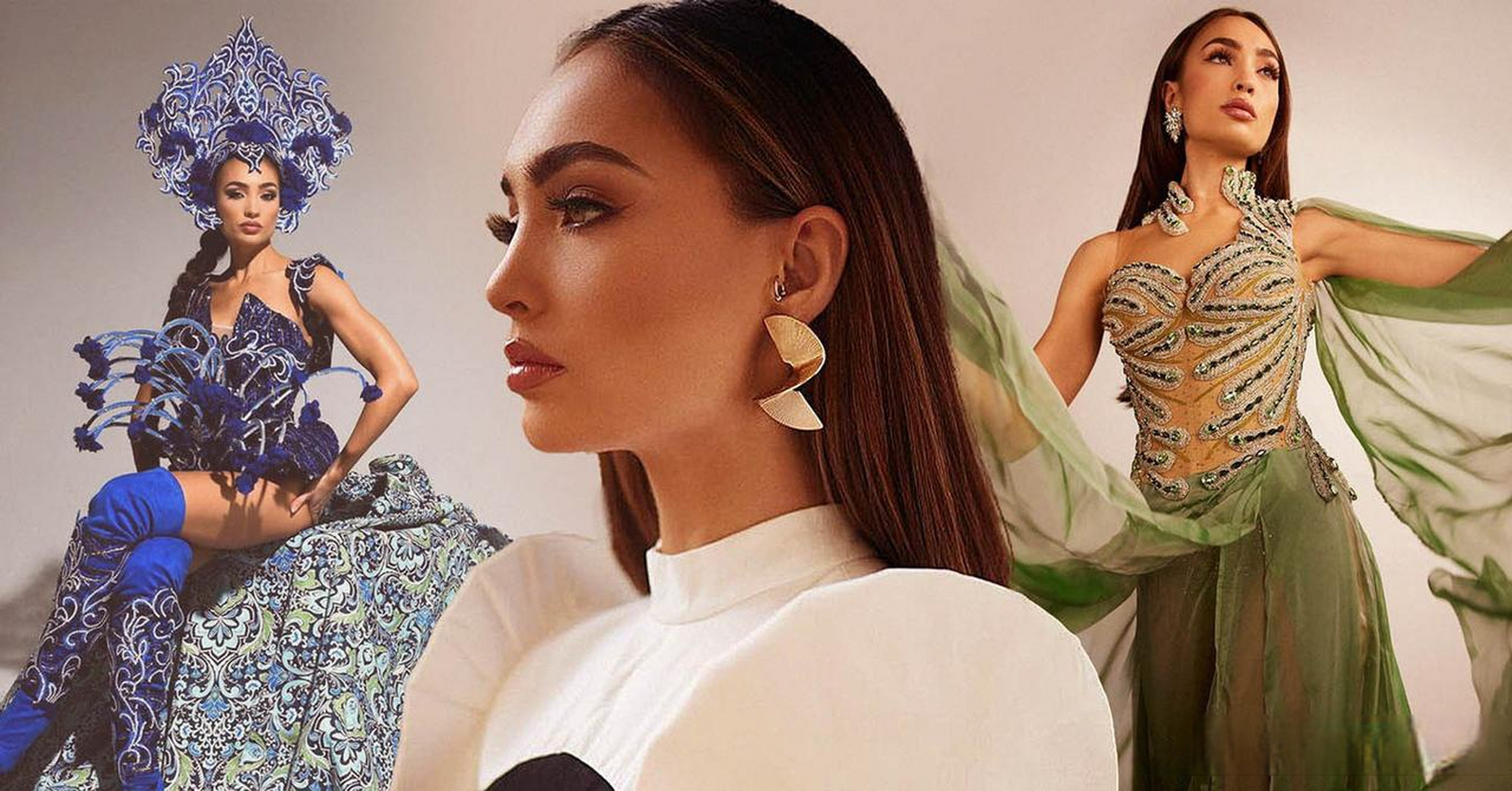 美国小姐rbonney加布里埃尔赢得环球小姐比赛  来自德