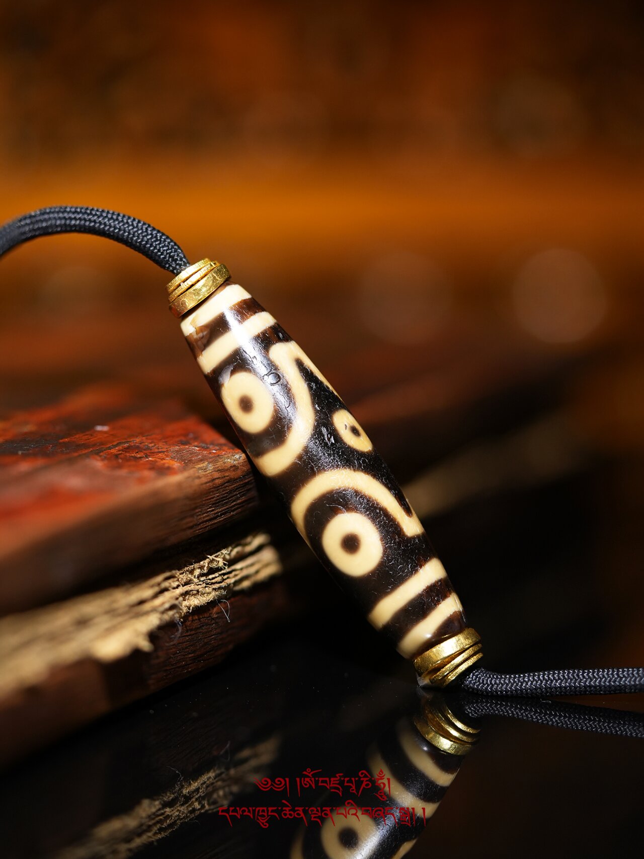 金刚十字六眼至纯天珠 |王者气质 至纯殊胜 十字象征着坚定,六眼显现