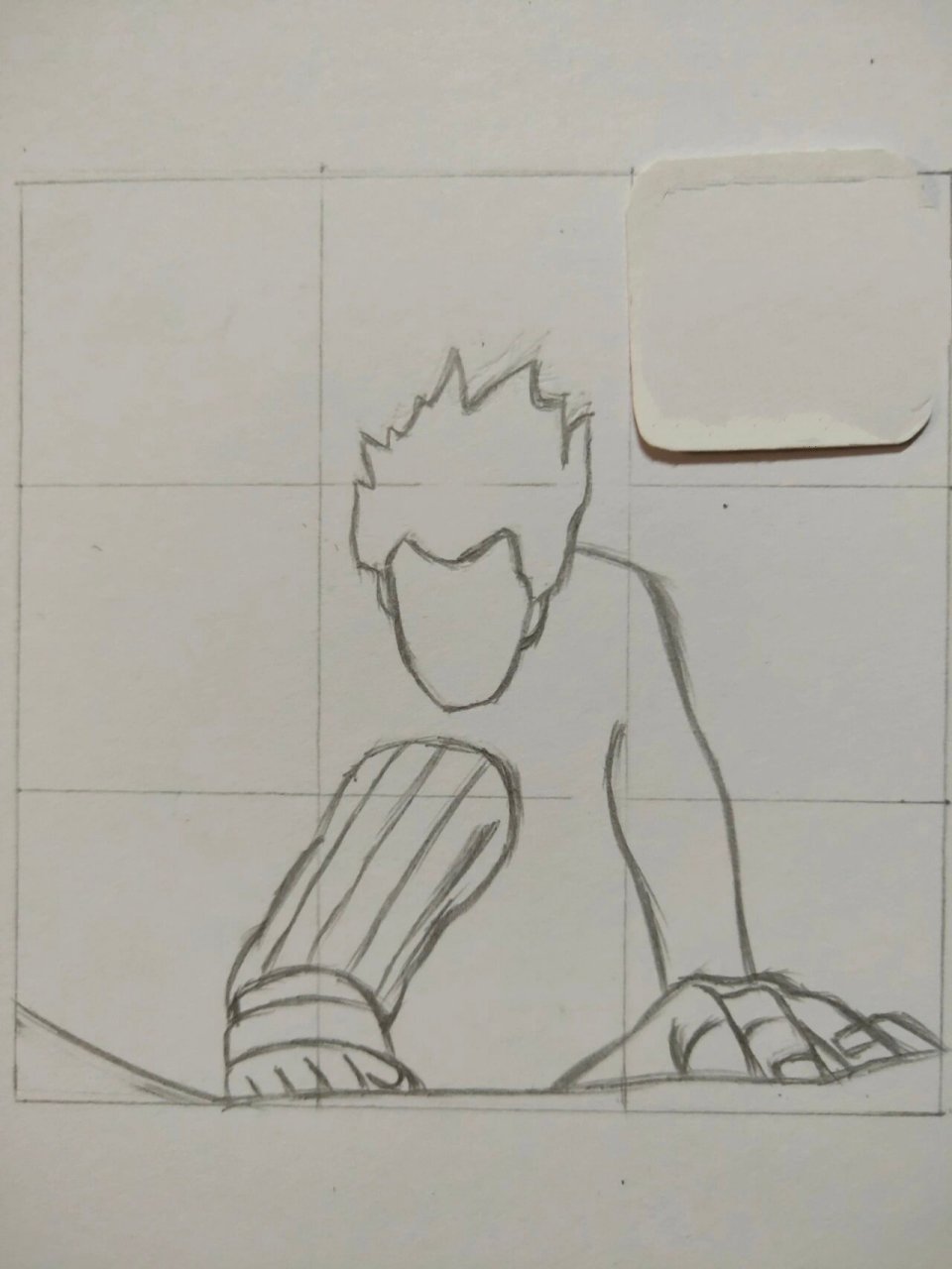 火影忍者迈特凯绘画过程