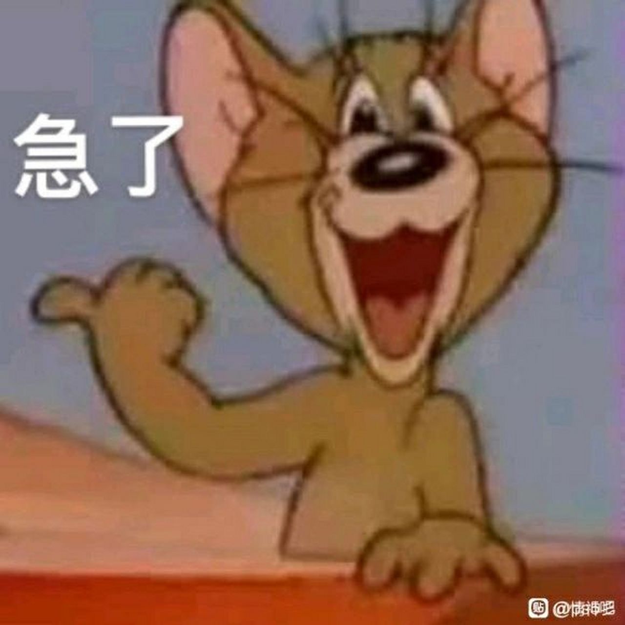 猫和老鼠表情包第七弹 汤姆杰瑞:他急了  猫和老鼠 猫和老鼠表情包 我