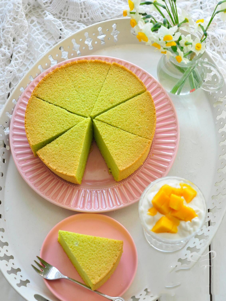 椰香斑斓叶蛋糕,马来西亚风味绿蛋糕 椰香斑斓叶蛋糕,马来西亚风味绿