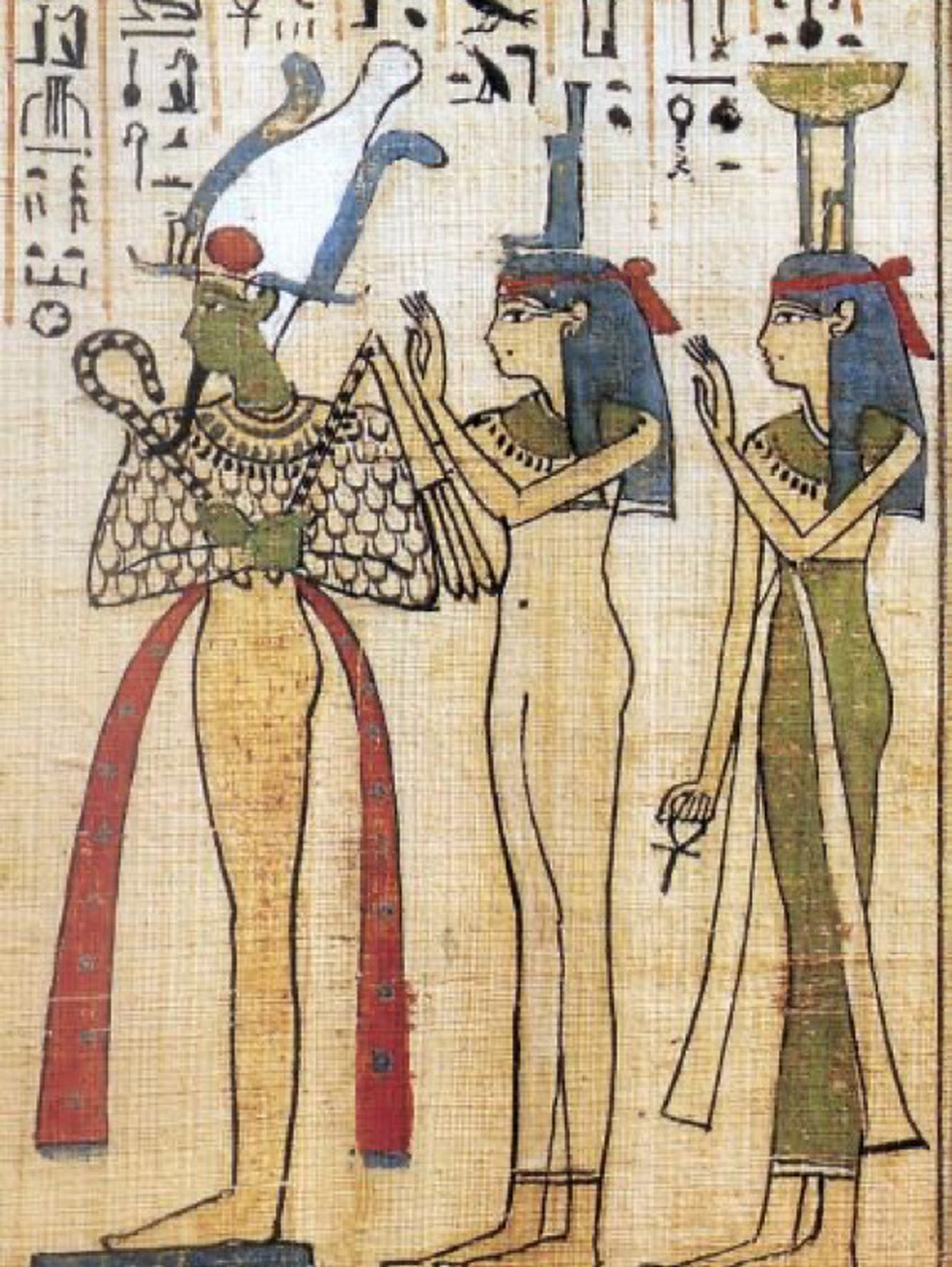 死神奥西斯,看懂埃及壁画必须了解的人物～ 死亡之神奥西斯(osiris)