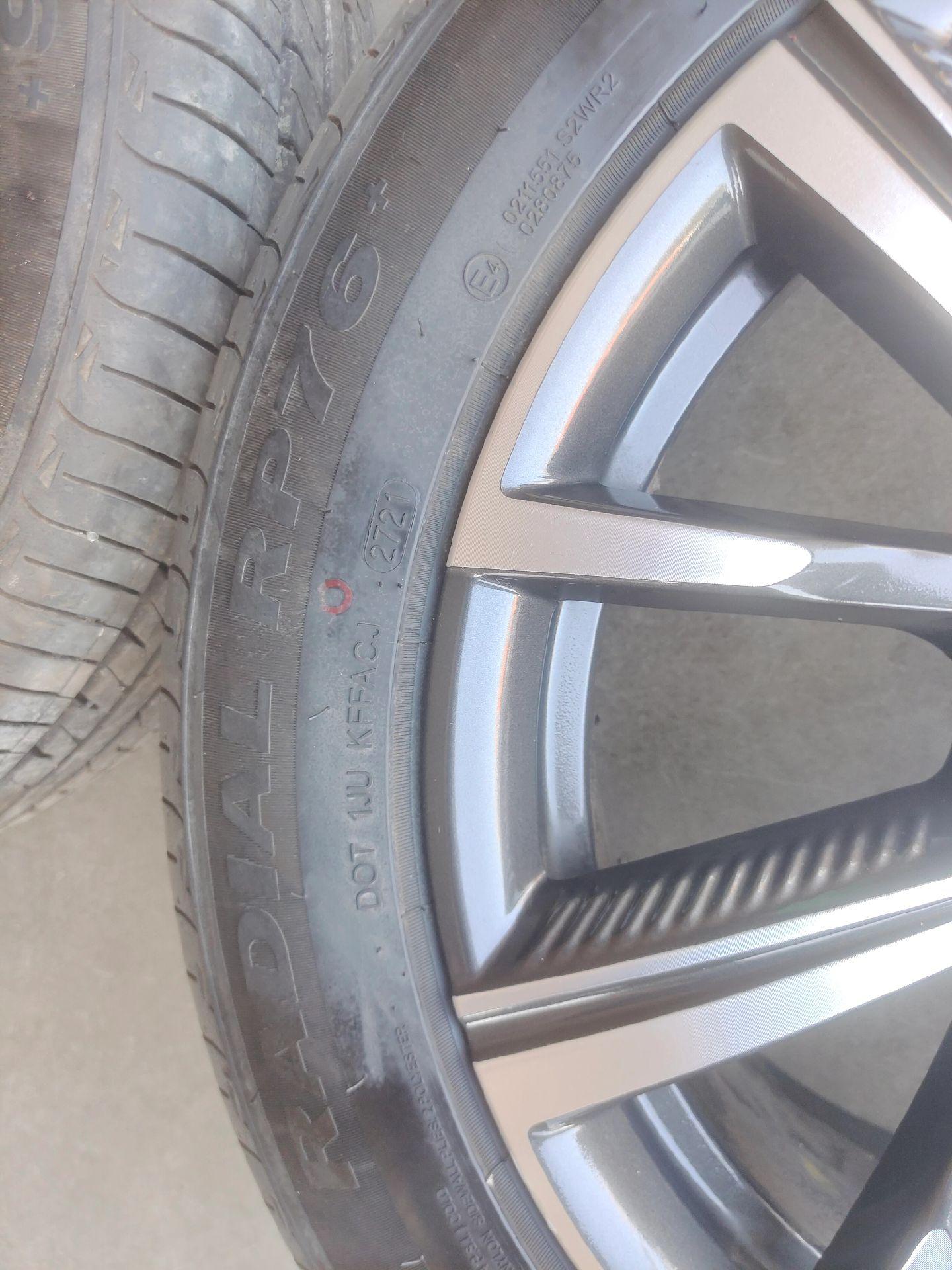 长安逸达17寸轮毂轮胎    原厂拆车件轮毂轮胎 215/55/r17朝阳轮胎,无