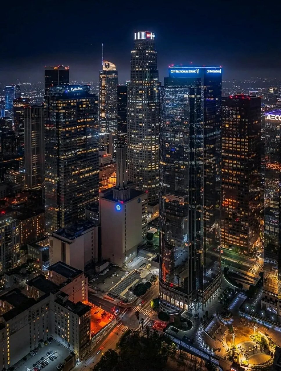 谁还没看过洛杉矶的夜景9694绝美