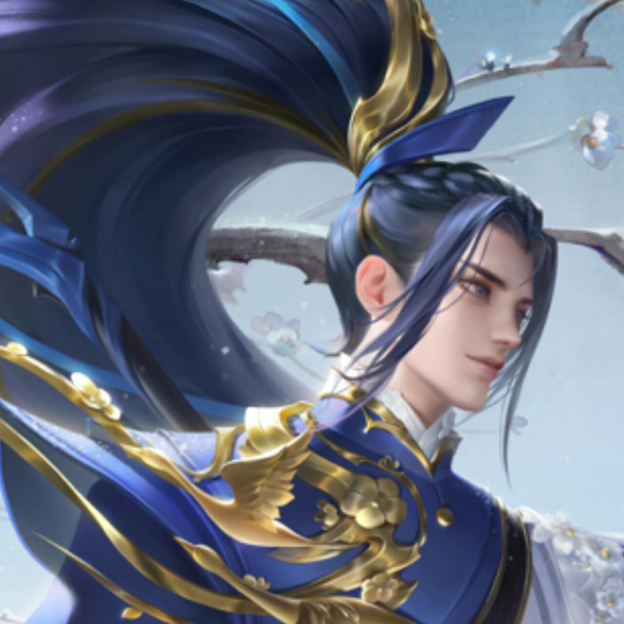 王者荣耀|韩信傲雪梅枪海报和建模没打架    新皮肤傲雪梅枪这次海报