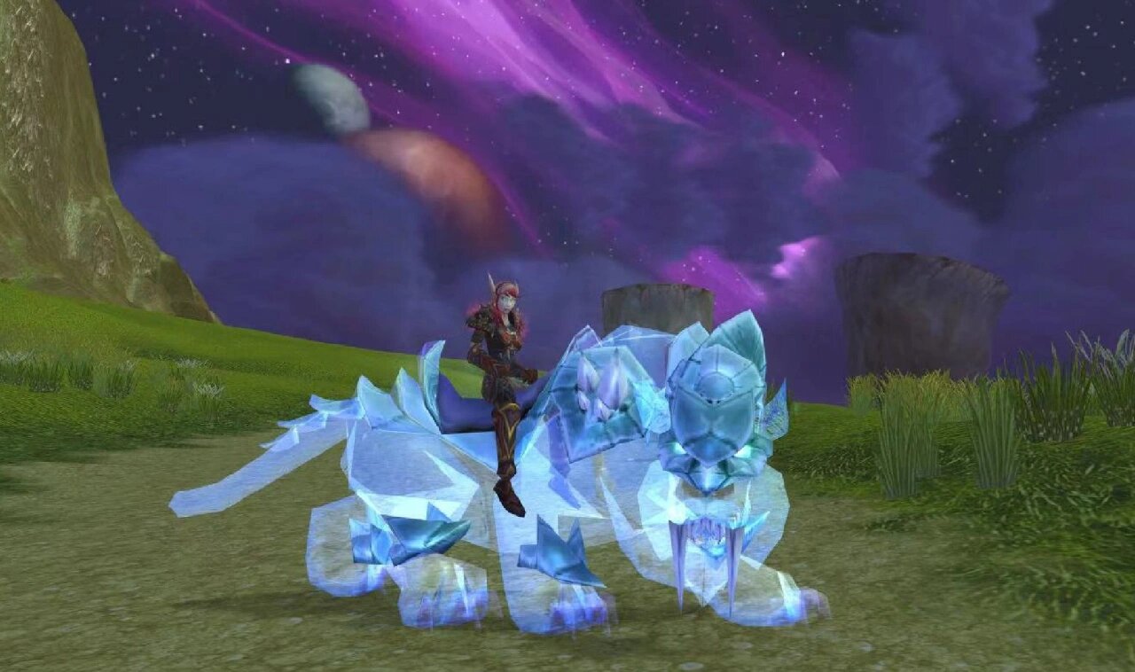 魔兽世界幽灵虎坐骑