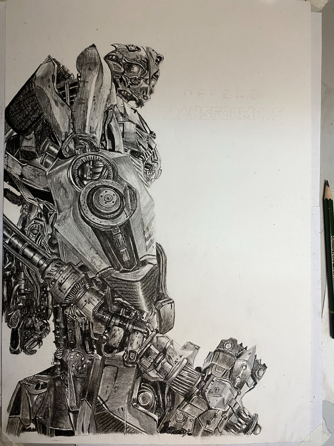 铅笔61变形金刚61大黄蜂