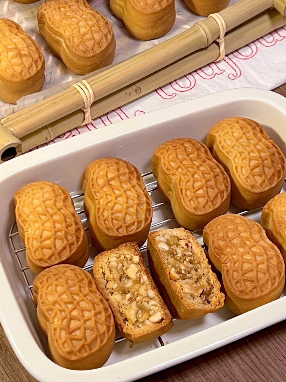 长辈都爱的香酥花生月饼04超详细教程97 【香酥花生月饼】 05