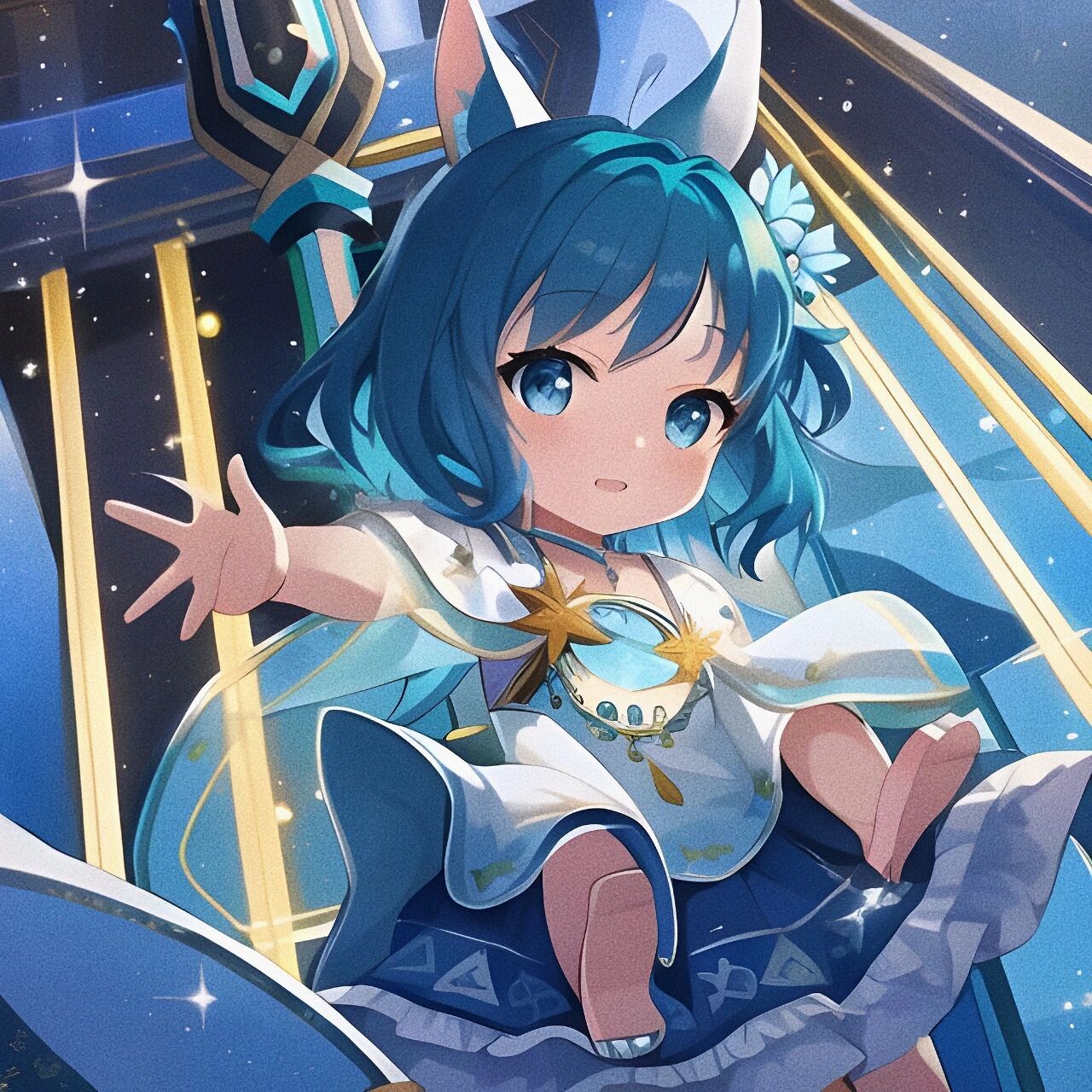 蔡文姬头像纯享(太爱水下的画风了) 97小蔡太可爱了,没有cp的宝子也