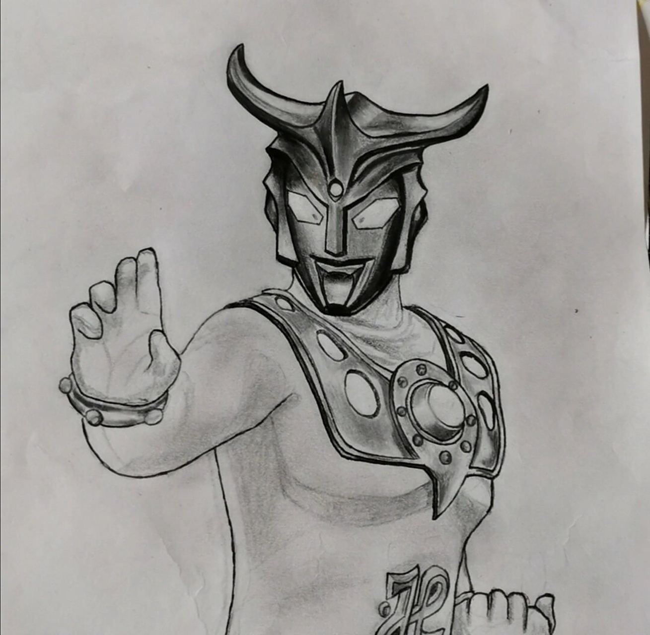 手绘雷欧奥特曼 ultraman   leo