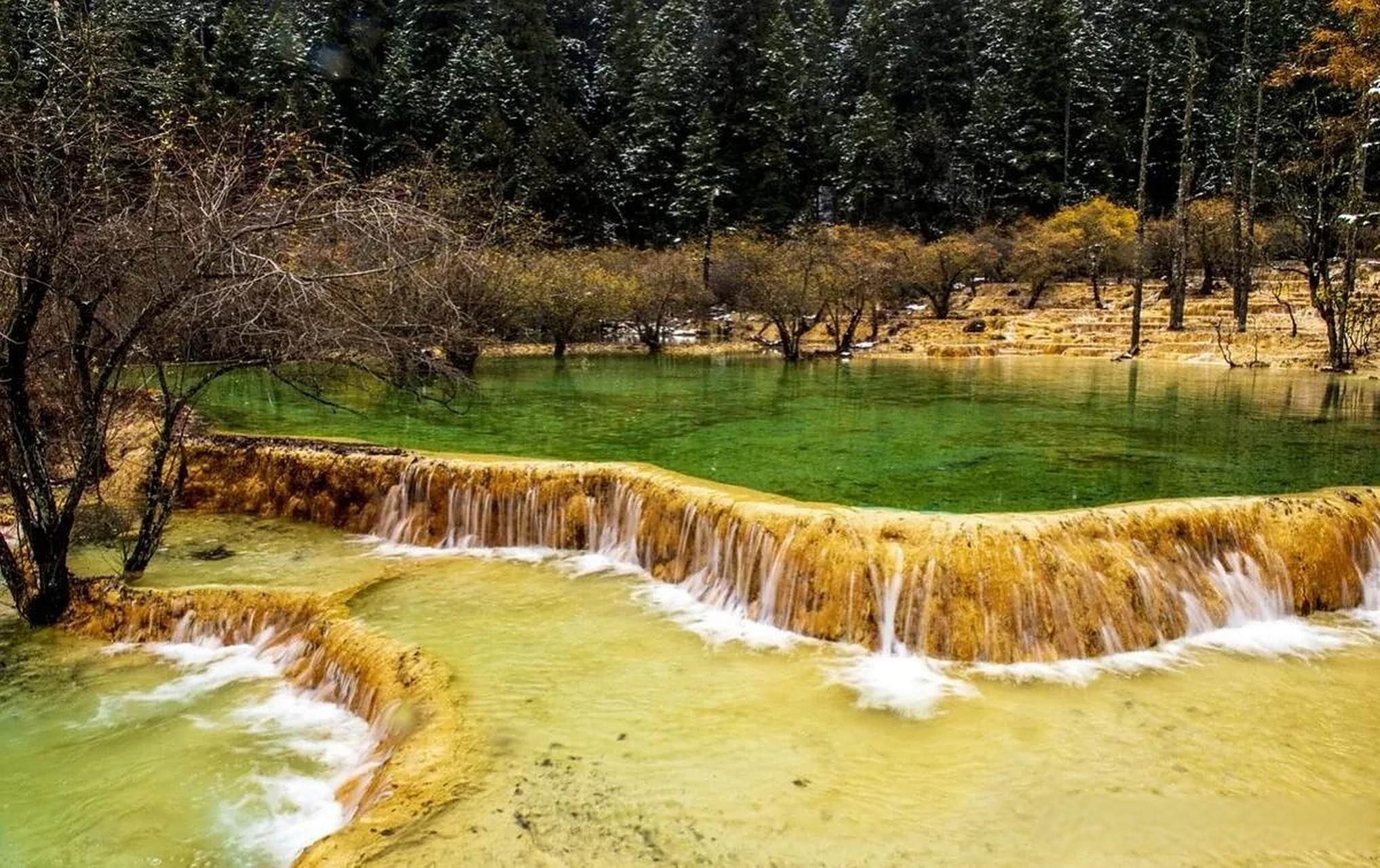 中国城市图鉴:四川阿坝羌族自治州松潘县黄龙风景名胜区