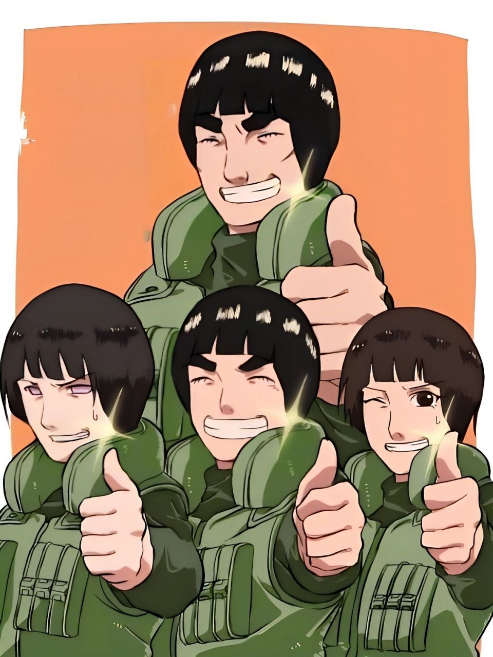 青春第三班 迈特凯第三班成立 在木叶忍者学校中,日向宁次,洛克李