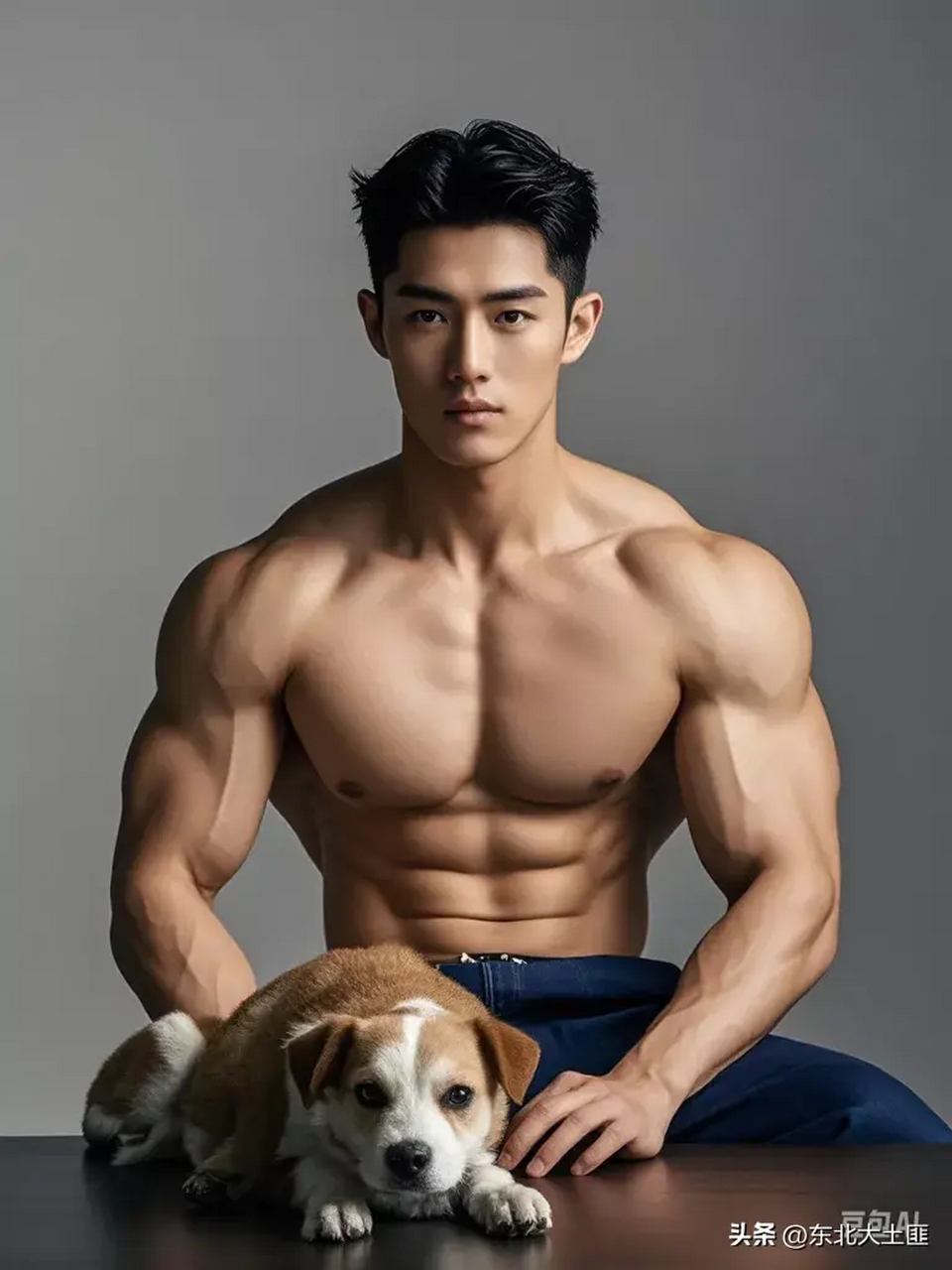 肌肉男,你威武雄壮