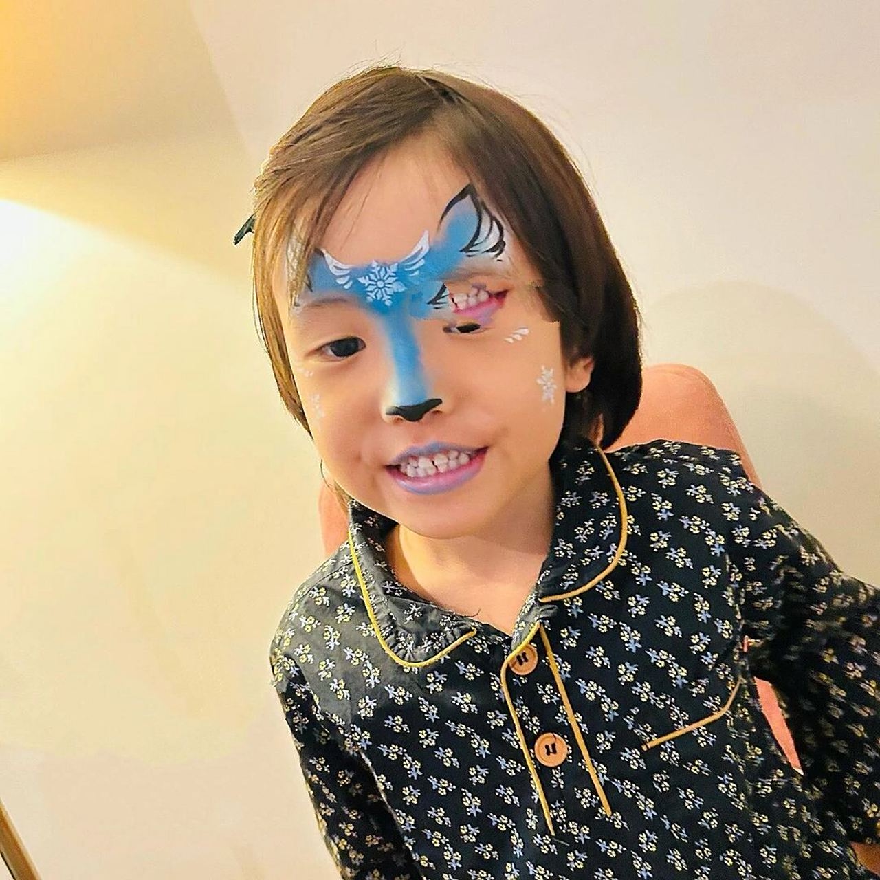 彩绘简单图案,图片分享,儿童脸部彩绘图片