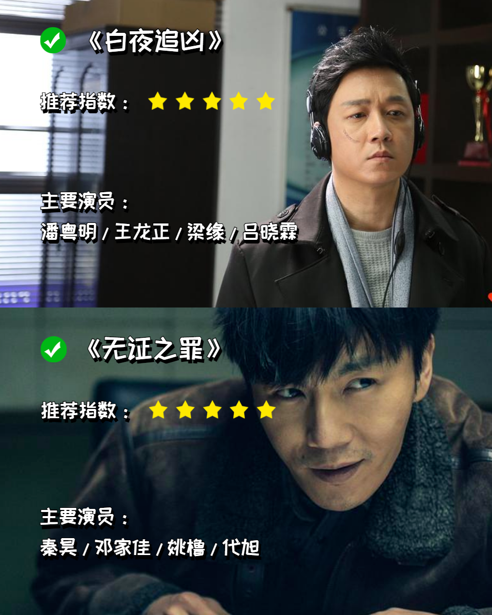 十大必看的刑侦剧