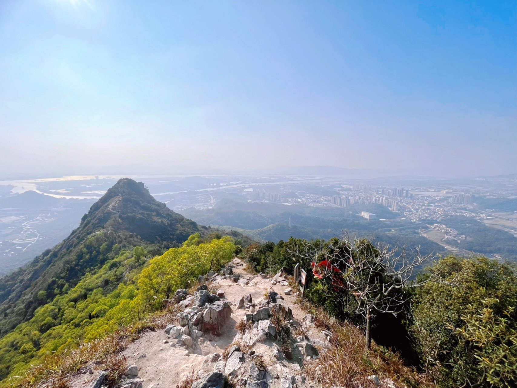 中山神湾丫髻山 登山    每周一山徒步计划 	 元旦出游,中山神湾丫髻