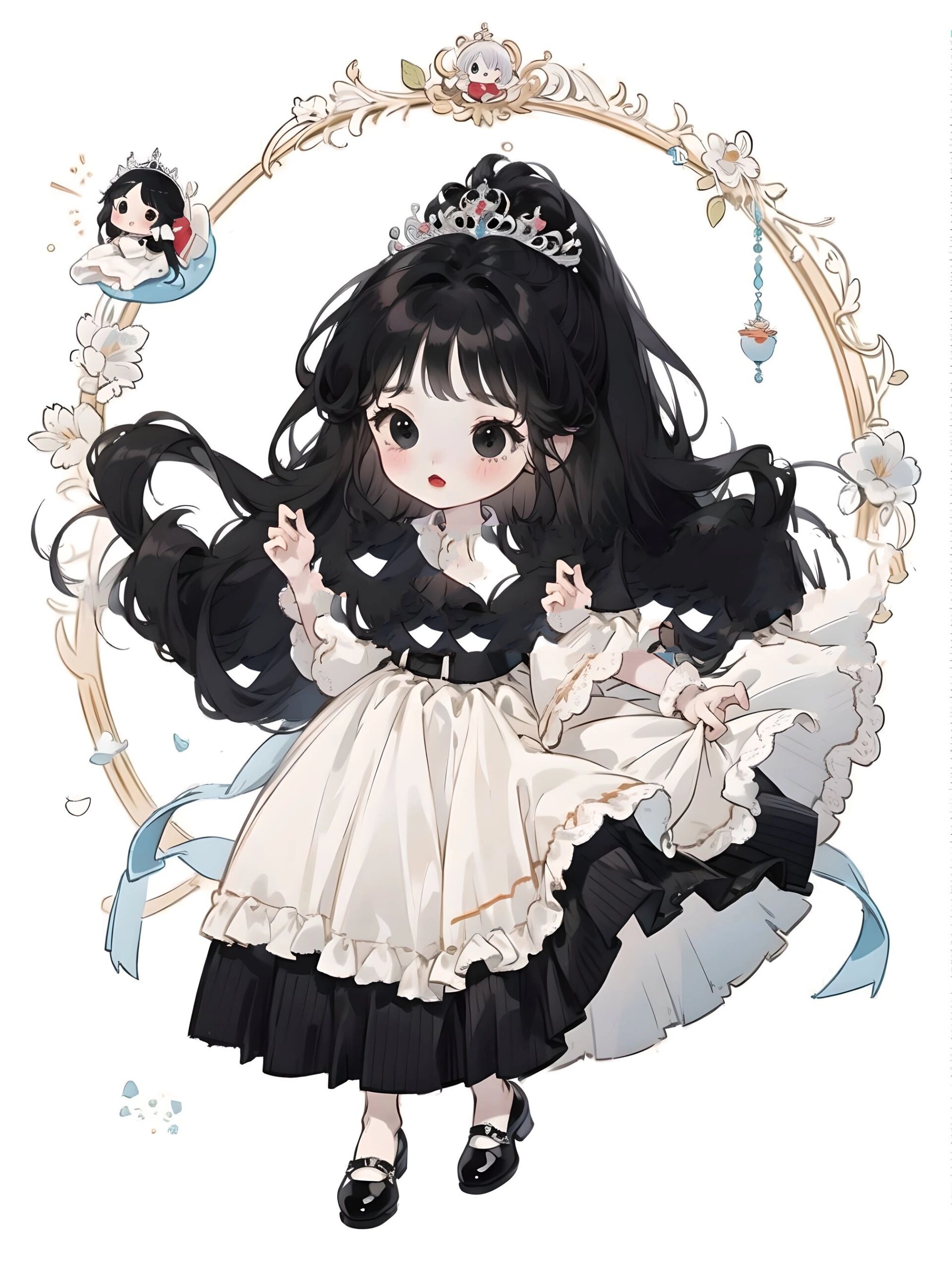 q版可爱卡通女孩