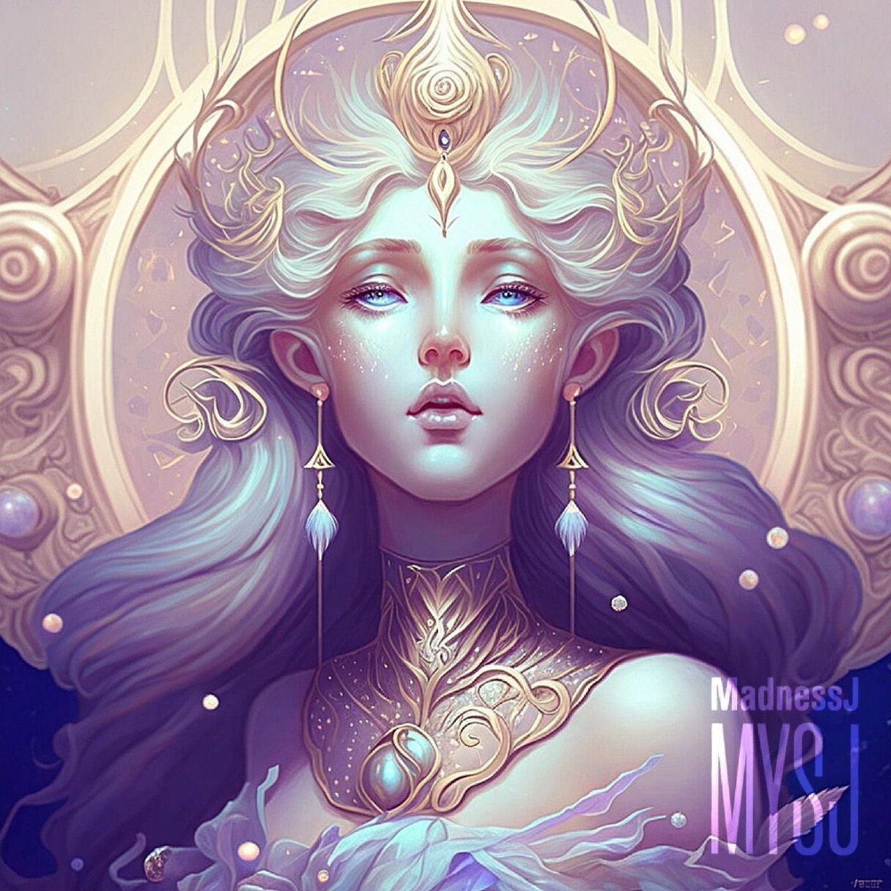 ai插画78正义女神「天秤座」7015 拉丁学名:libra 707415