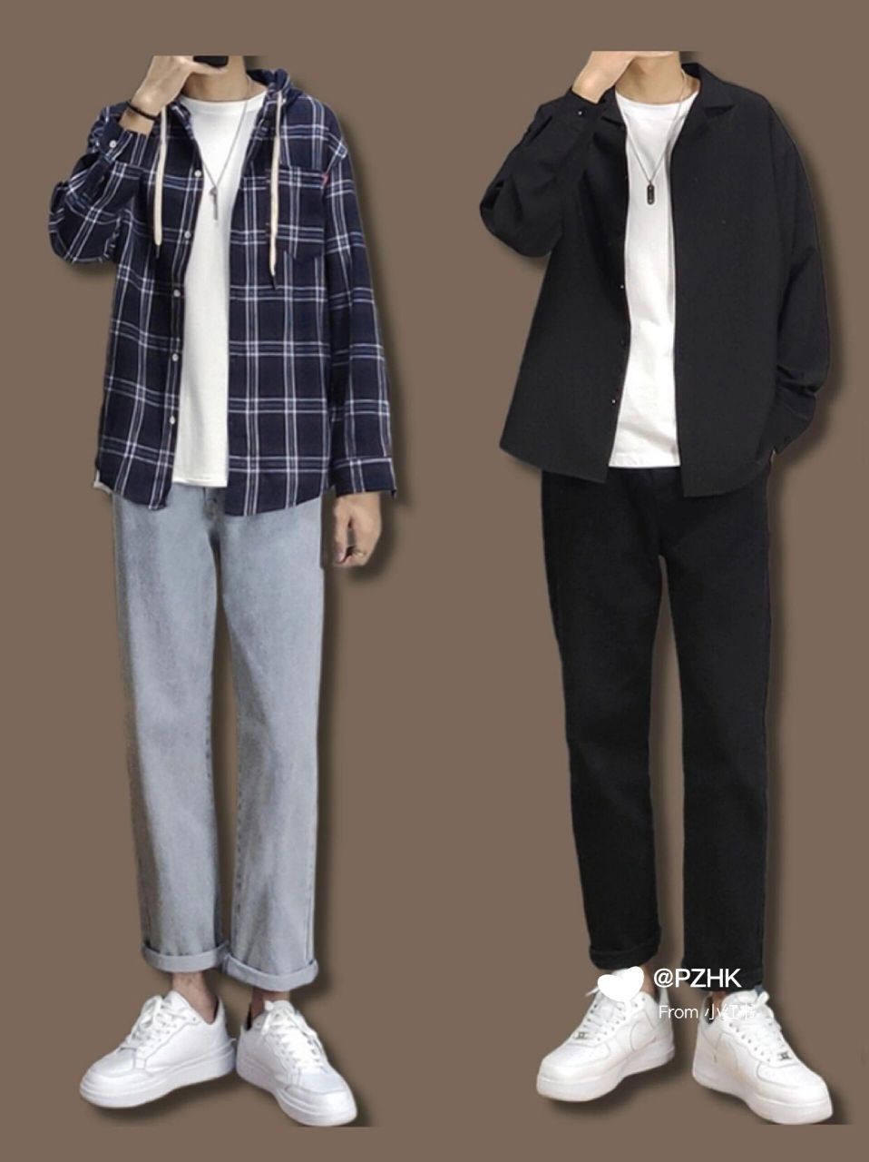 显白穿搭推荐|皮肤偏黑的男生穿搭        肤色黑的男士,怎么搭配显白