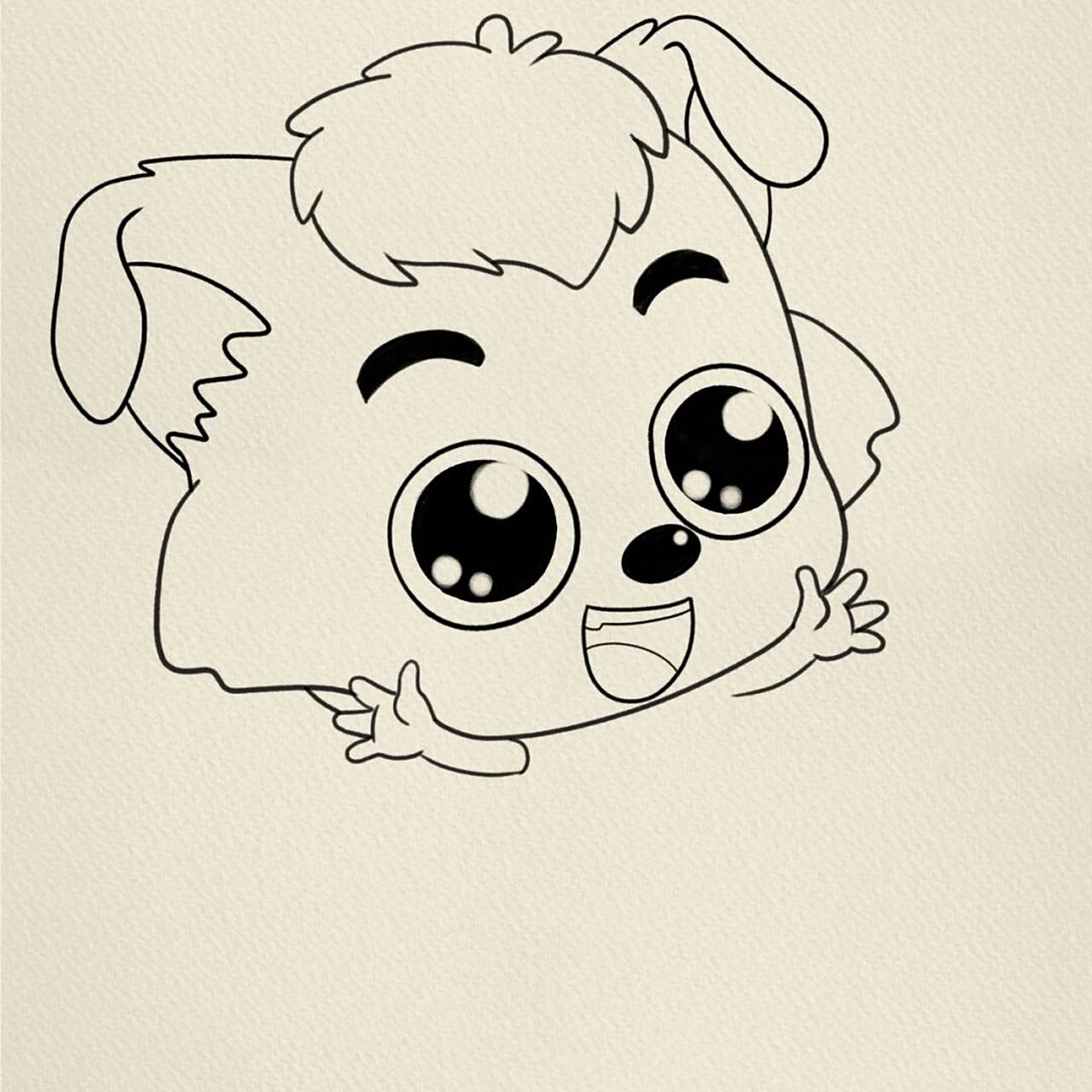 小灰灰简笔画‖(32) #简笔画教程# #简笔画# #儿童简笔画# #可爱简笔