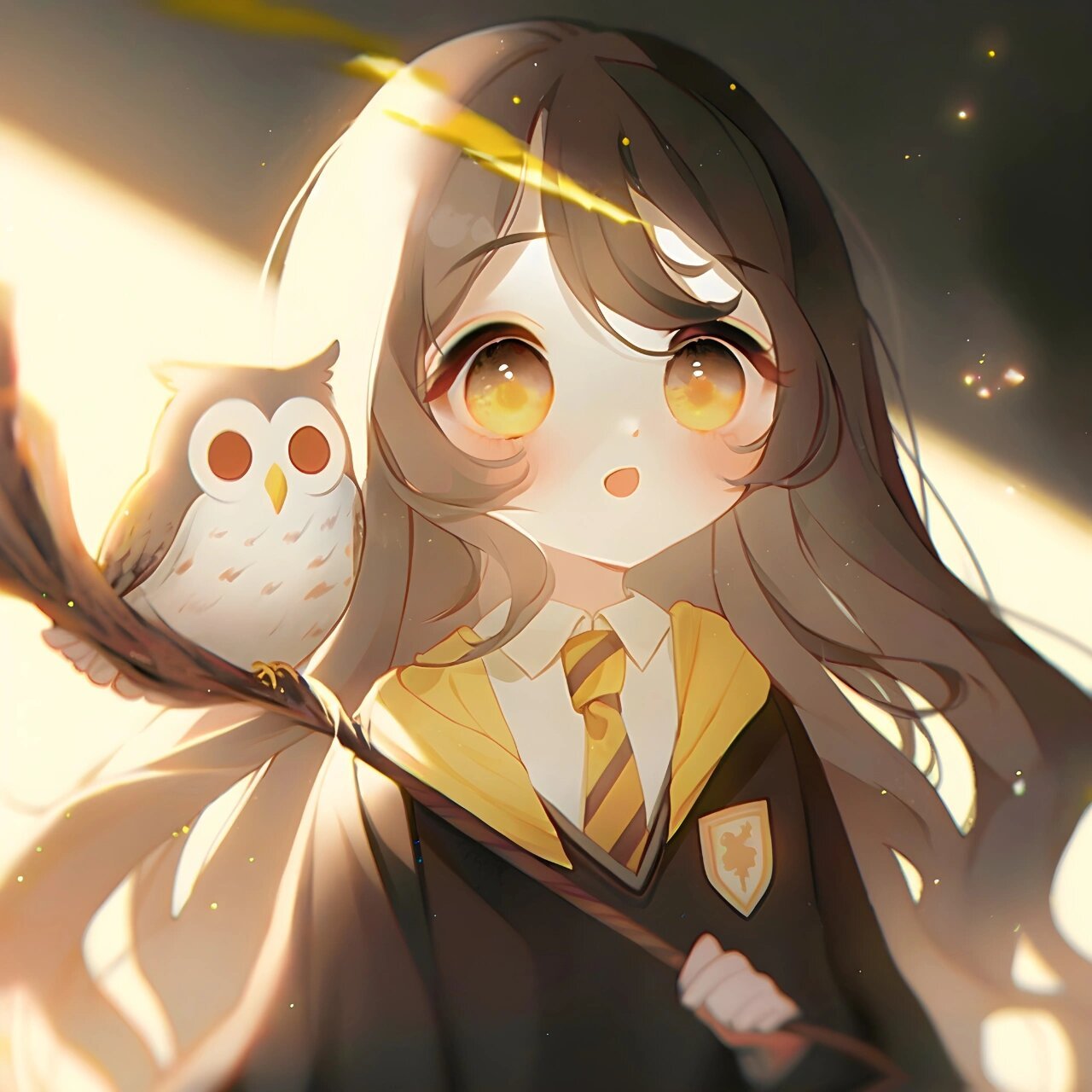 32哈利波特赫奇帕奇 可爱风格的哈利波特系列头像,稍稍提高了完成度