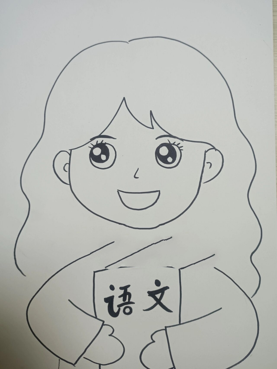 马克笔,勾线笔,卡纸 2,适合年龄段: 7岁左右 3,学习目标: (1)教师节