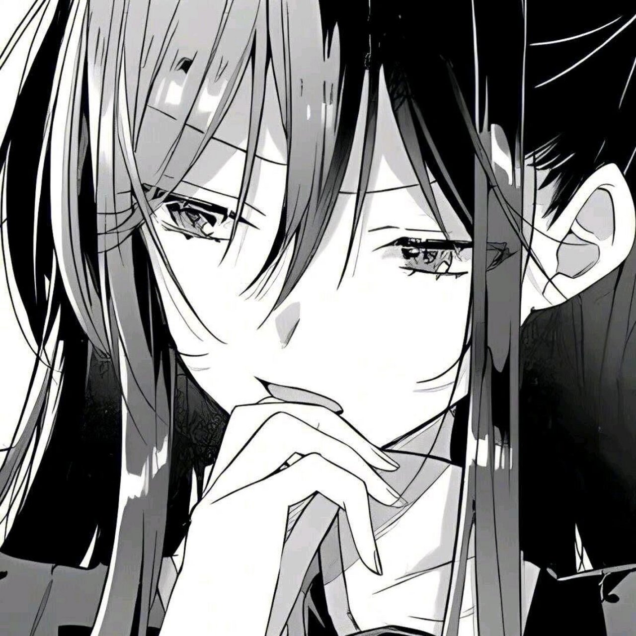 黑白动漫女头 相似的人那么多或许我也没那么特别