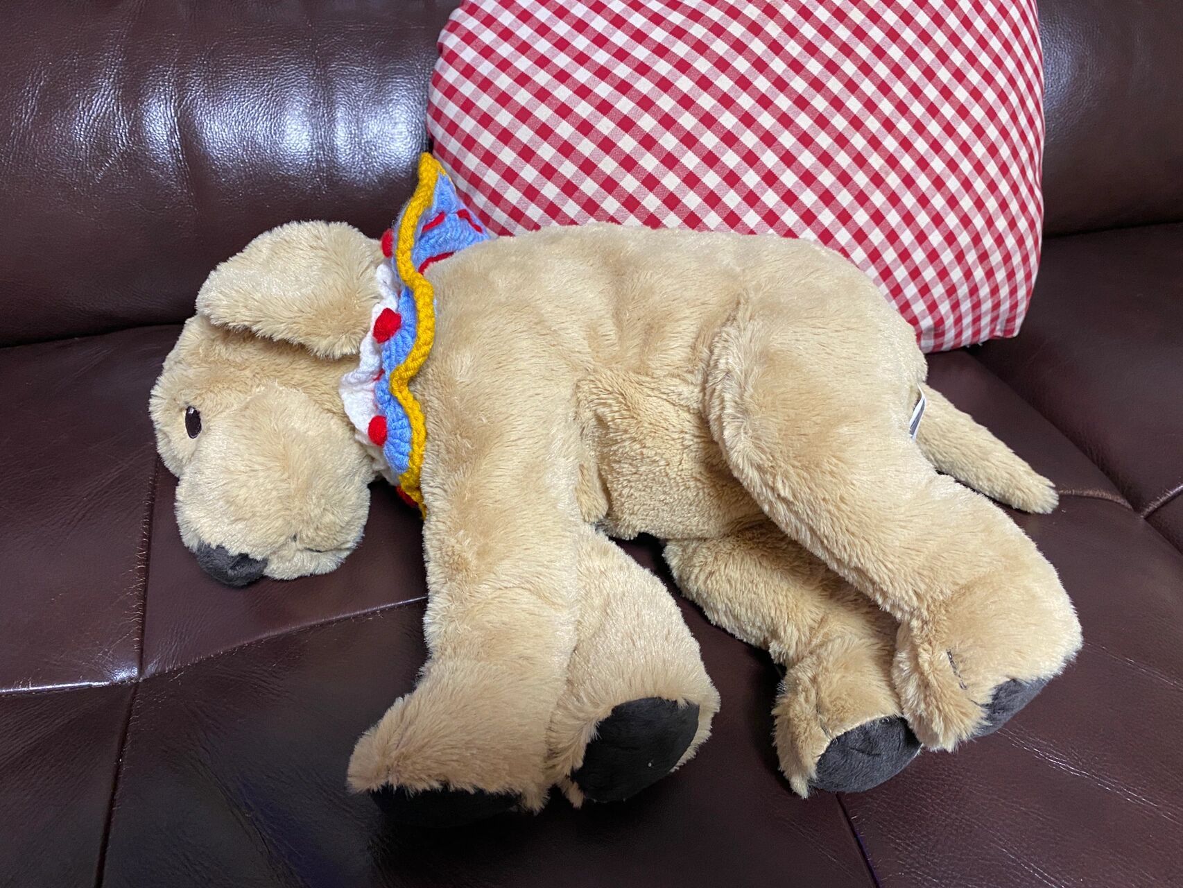 任谁也无法抗拒的宜家小黄狗 在某鱼收的全新小鸡毛 小脸儿圆圆鼓鼓的