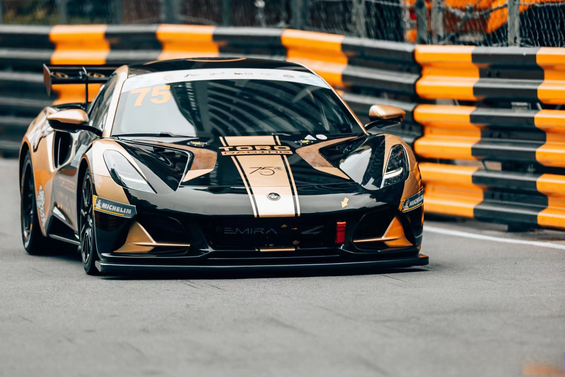 路特斯emira gt4 x 通源赛车 澳门格兰披治大赛车大湾区杯gt4组别正