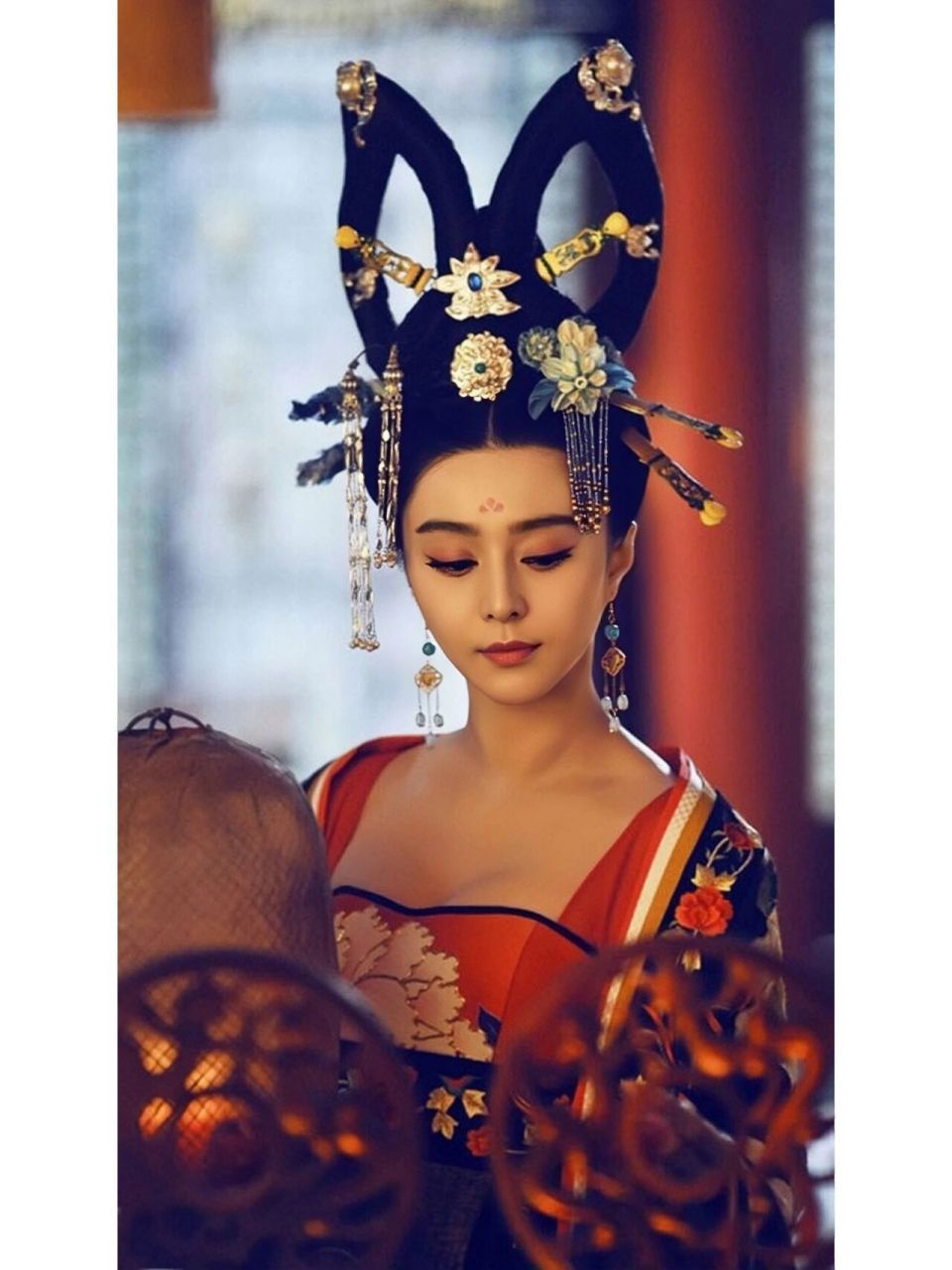 飞仙髻头饰绝美.我反复看了又看.