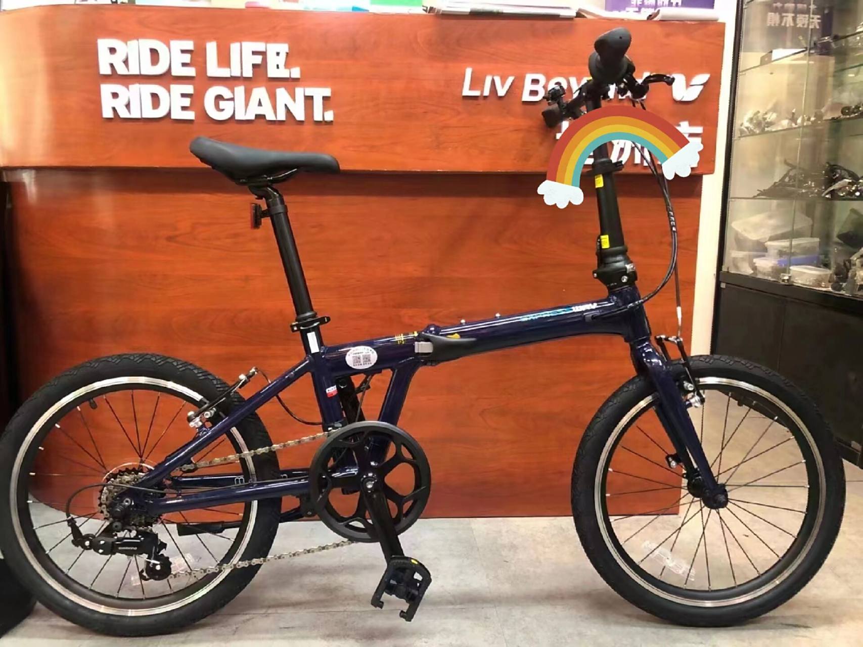 捷安特莫曼顿折叠自行车  momentum莫曼顿ithink expressway城市便携7