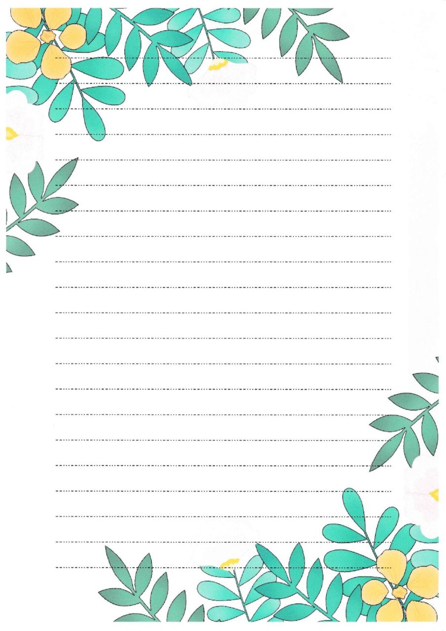 唯美小清新9797文艺信笺纸第三组9393来啦 唯美浪漫的信笺纸