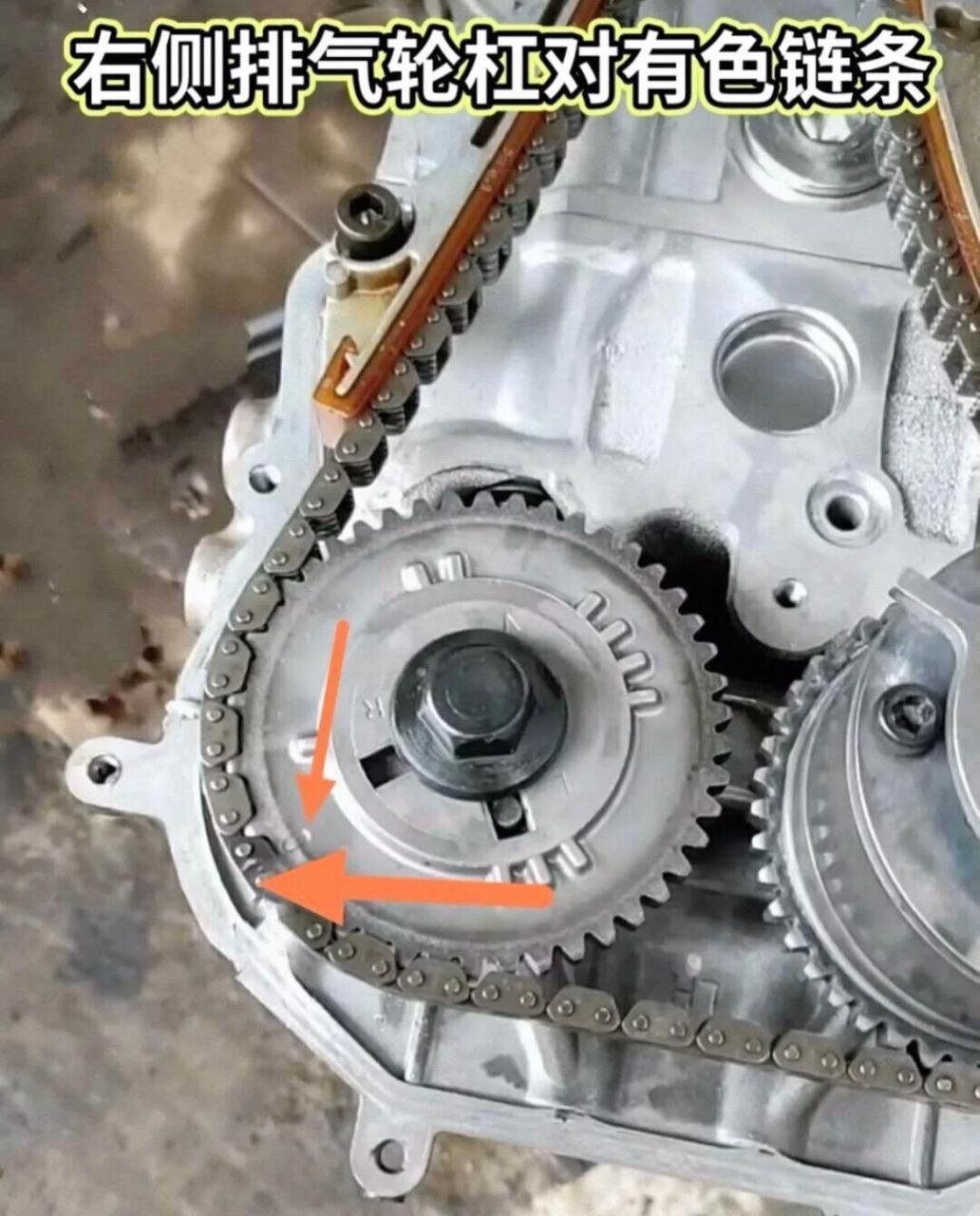 日产途乐v8发动机正时对法汽修技术