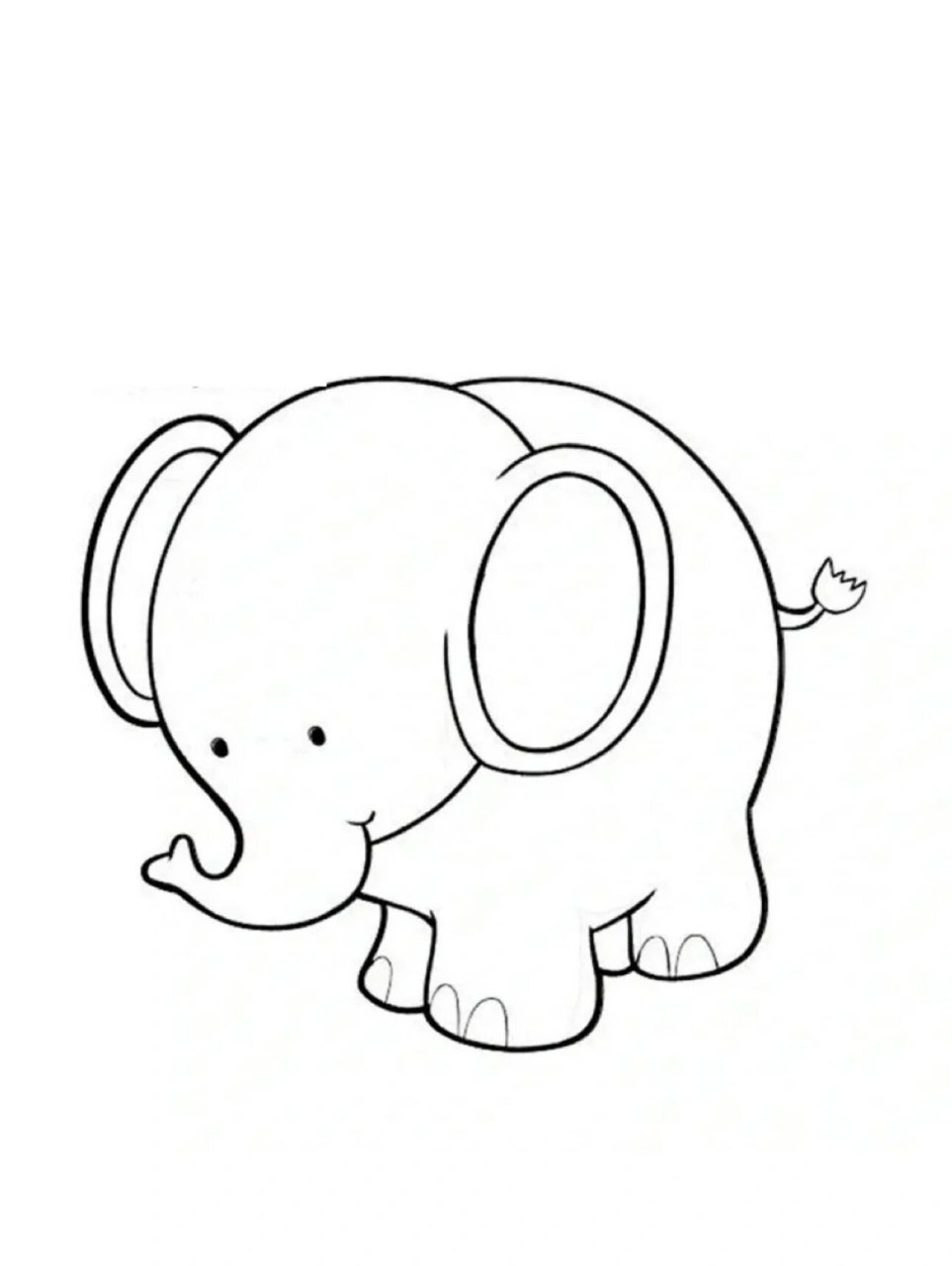 幼儿园简笔画                  夏季到了～老师快带小朋友们到动物