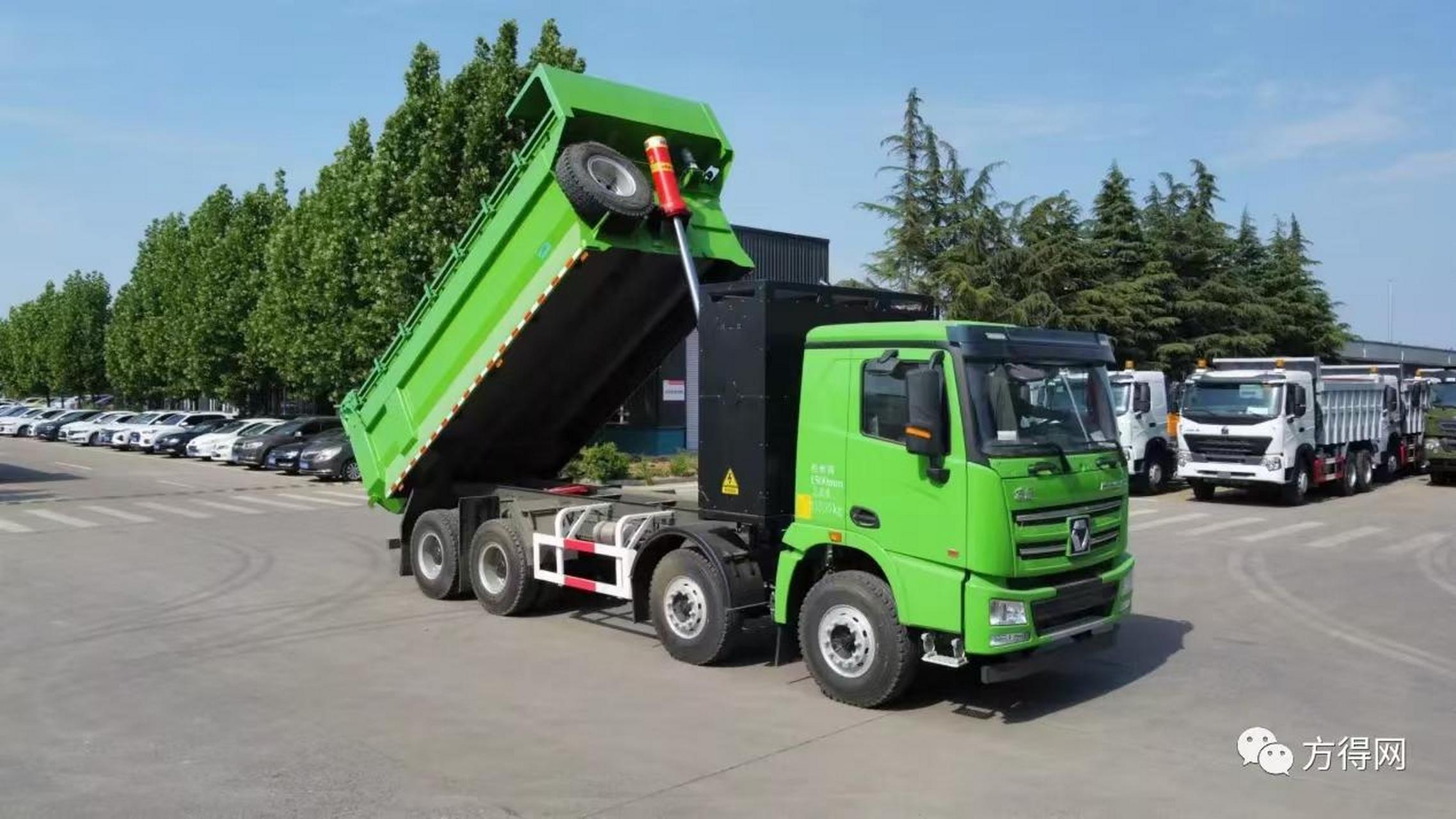 徐工新能源重卡,纯电自卸车,动力强劲,续航持久