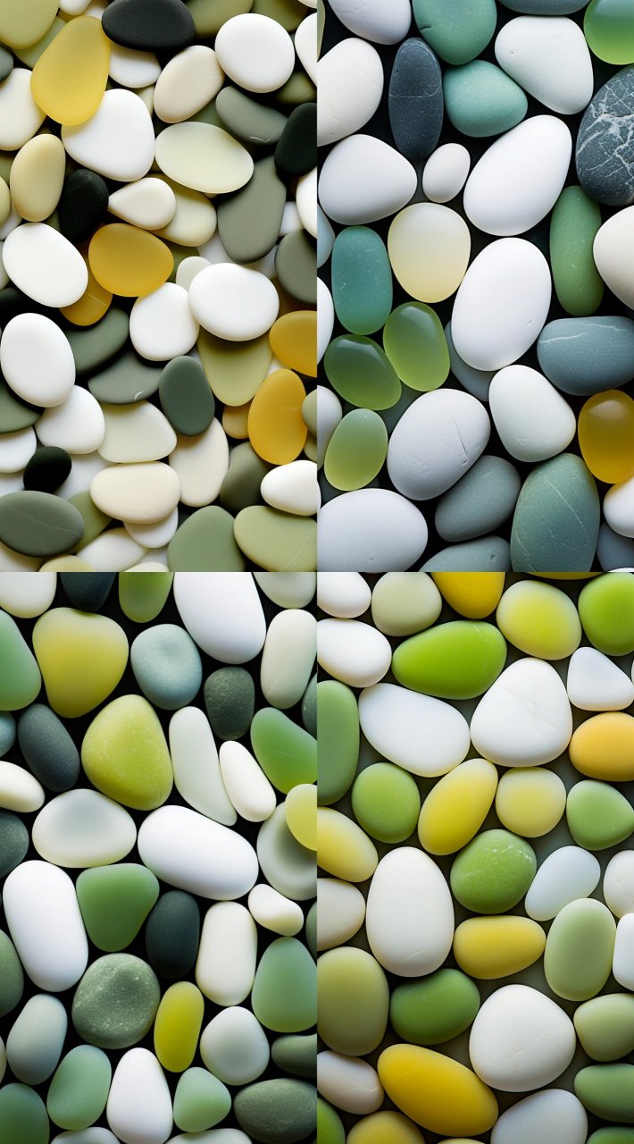 来试试这款充满自然之美的彩色鹅卵石手机壁纸吧!