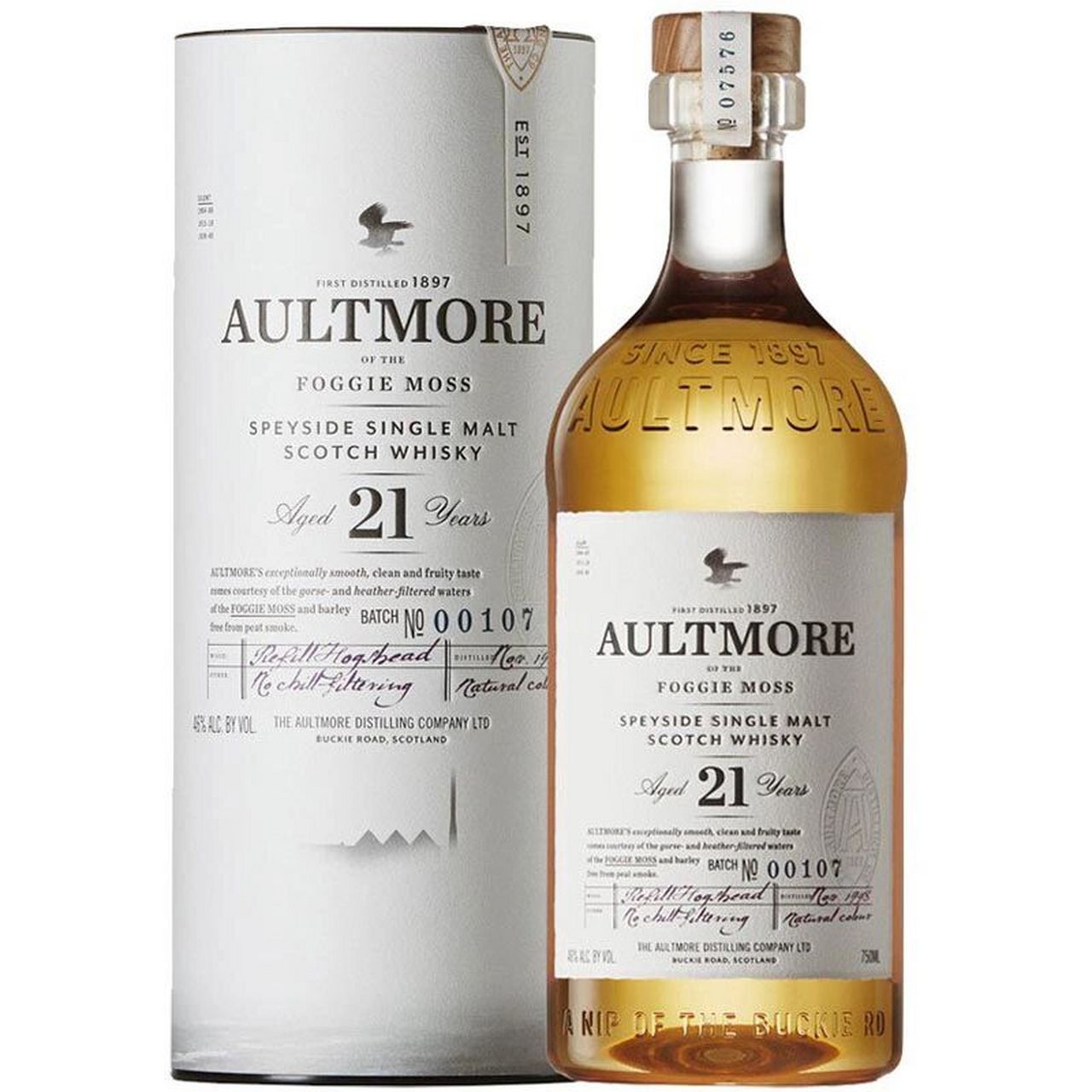 欧摩21年单一麦芽苏格兰威士忌 aultmore aged 21 years speyside