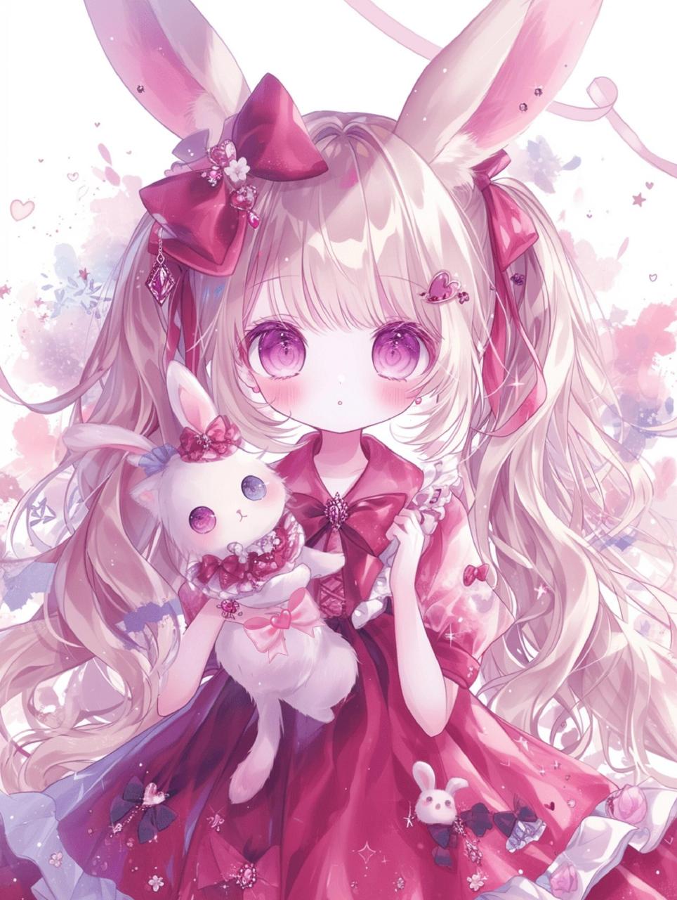 动漫卡哇伊2323*洛可可小公主壁纸头像 我这么可爱,你到底要不要