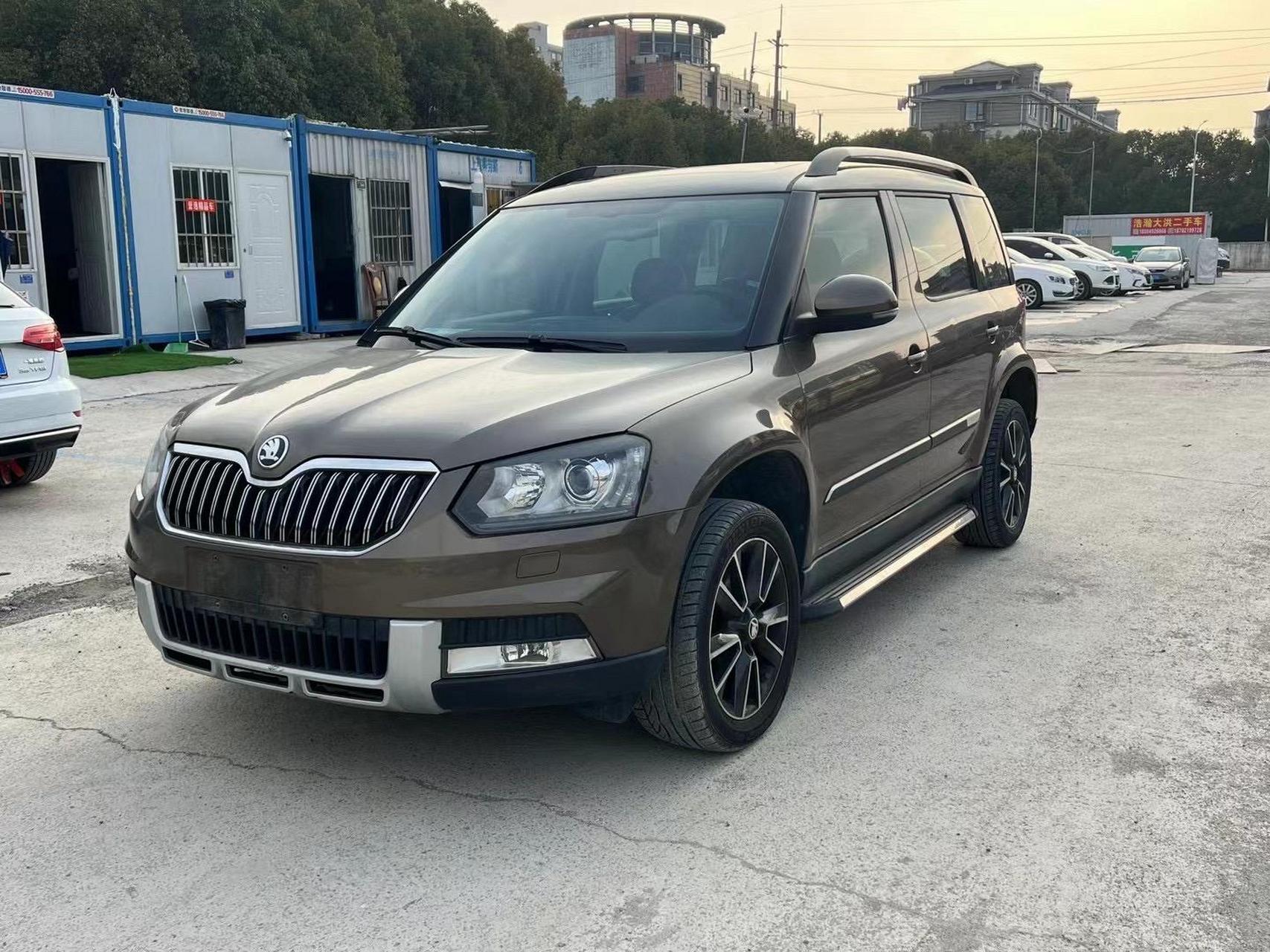 2014年3月斯柯达野帝 1.8t四驱野驱版 指导价24.18.原版无事故.