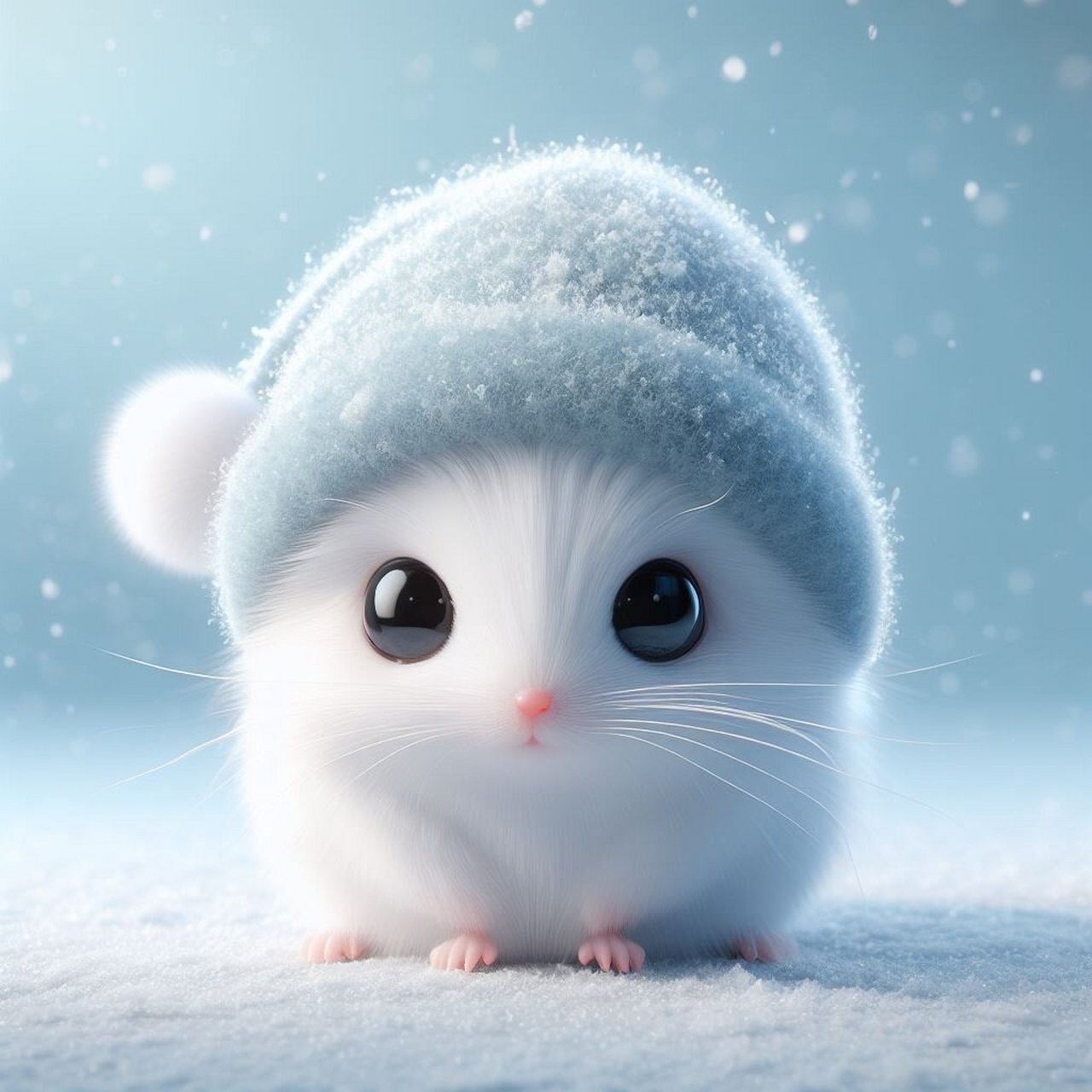 ai头像绘图精美壁纸 萌萌小老鼠头像送给大家 十二系列头像会持续更新