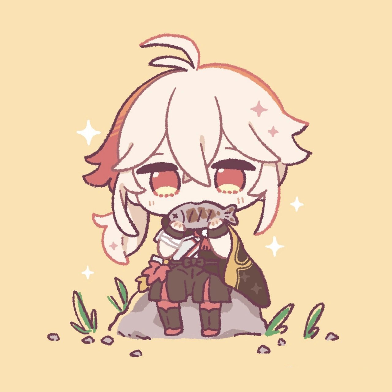 q版万叶7815可爱,想rua!0000