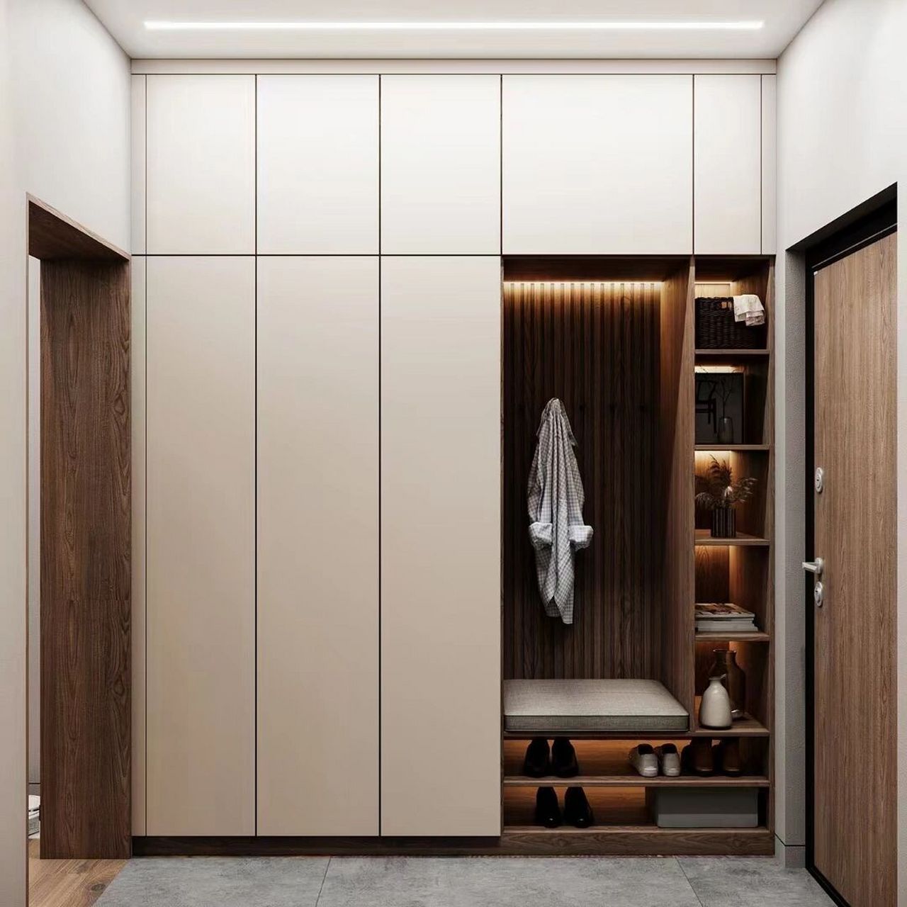 产品分享 | 同样是pet肤感柜门效果差别太大 优朗全屋定制 实拍案例