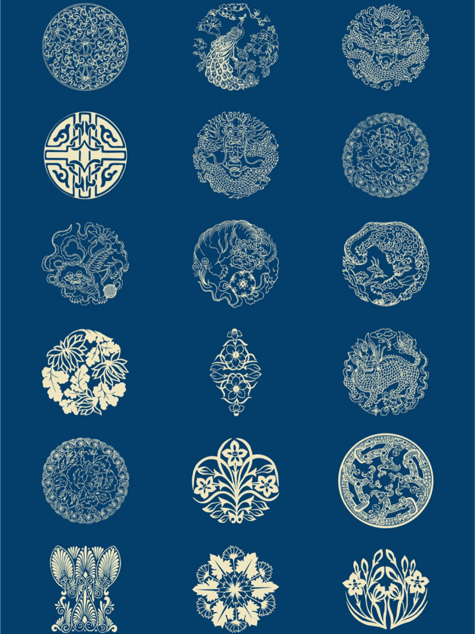 中国古代纹样图