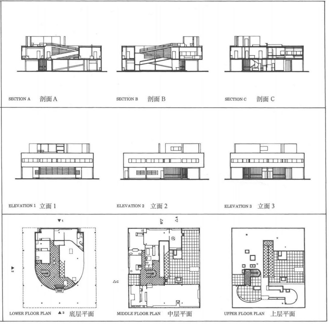 经典建筑分析02——萨伏伊别墅 99 建筑名称:萨伏伊别墅the villa